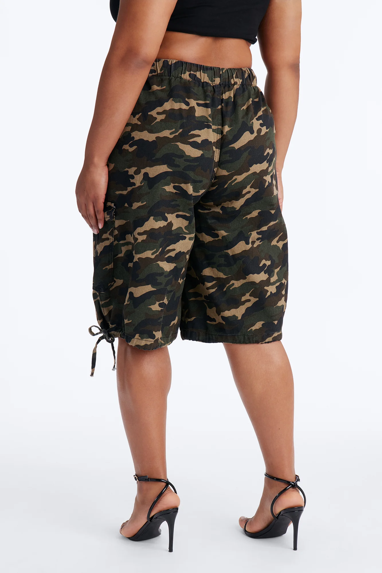 Hidden Agenda Camouflage Bermuda Short 14″ - Camouflage - Image 7