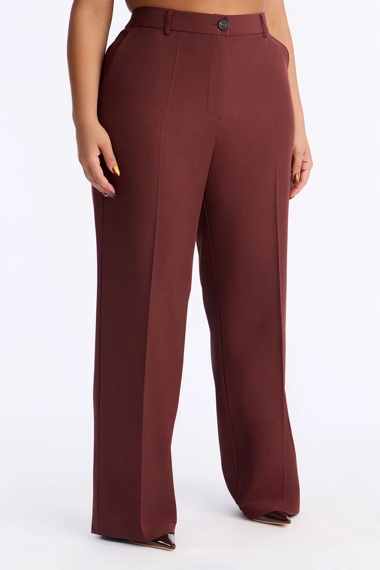 High Expectations Trouser Pant 34″ - Brown - Image 6