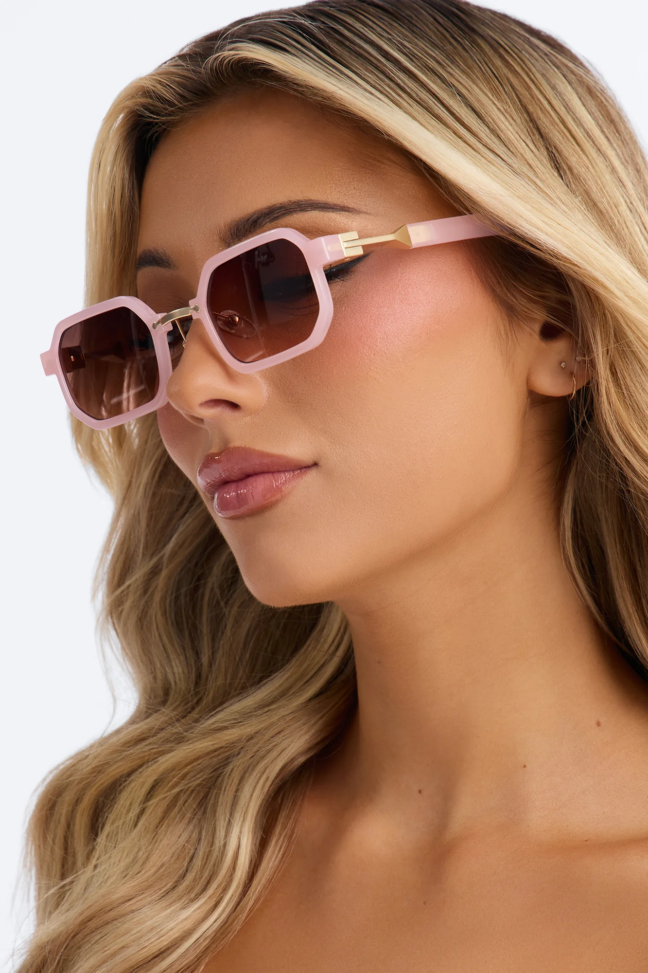 Highway Rides Sunglasses - Pink - Image 2