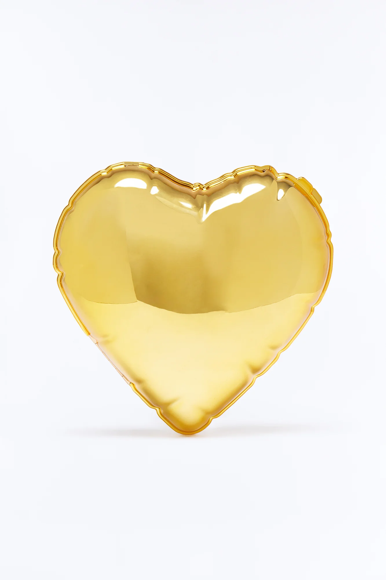 Hot Air Heart Clutch - Gold - Image 4