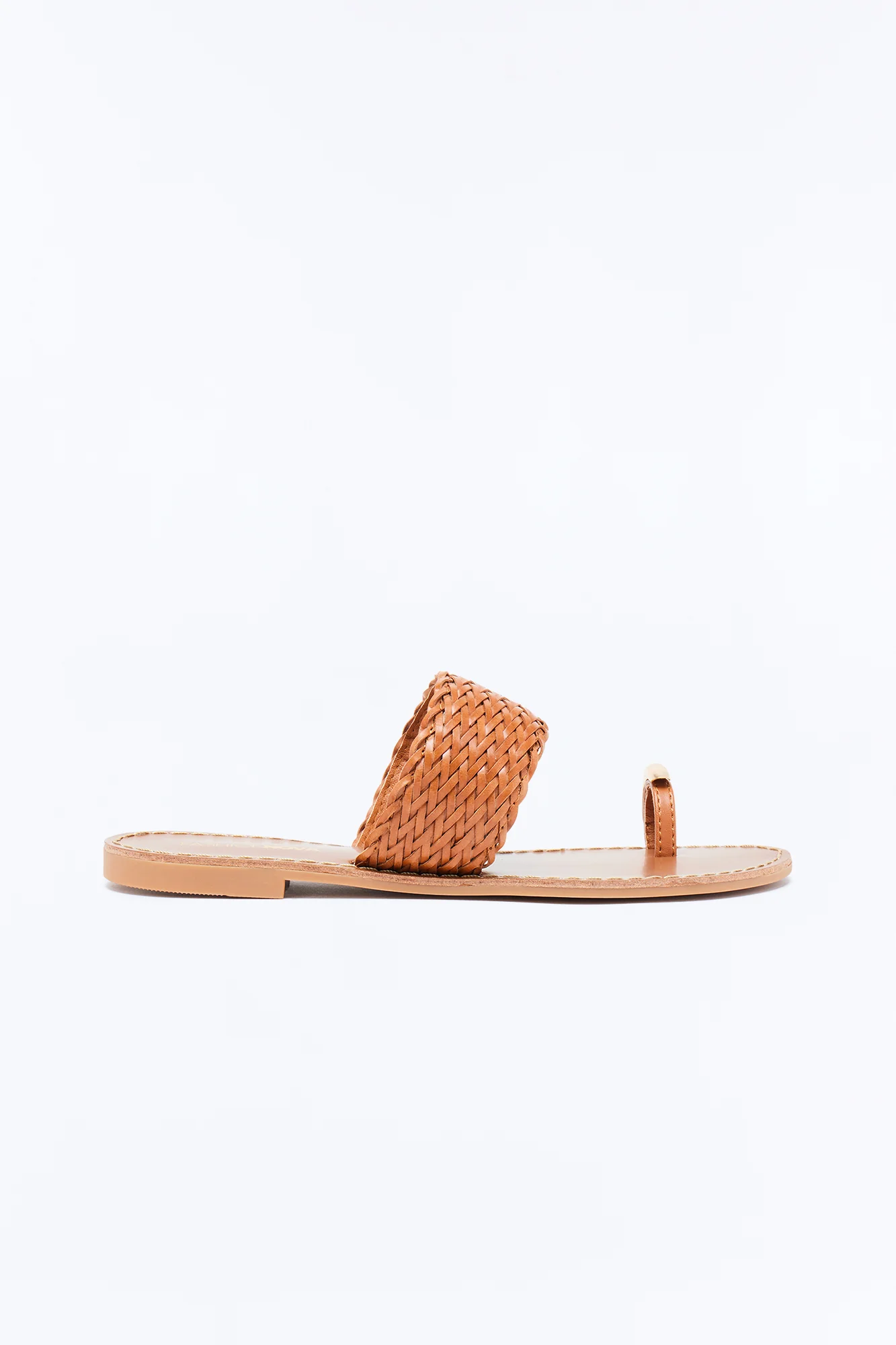 Huntington Beach Toe Ring Sandals - Tan