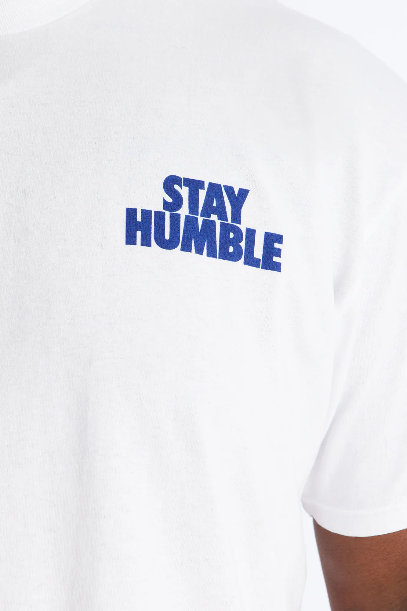 Hustle Hard Oversized Short Sleeve Tee - White - Image 7