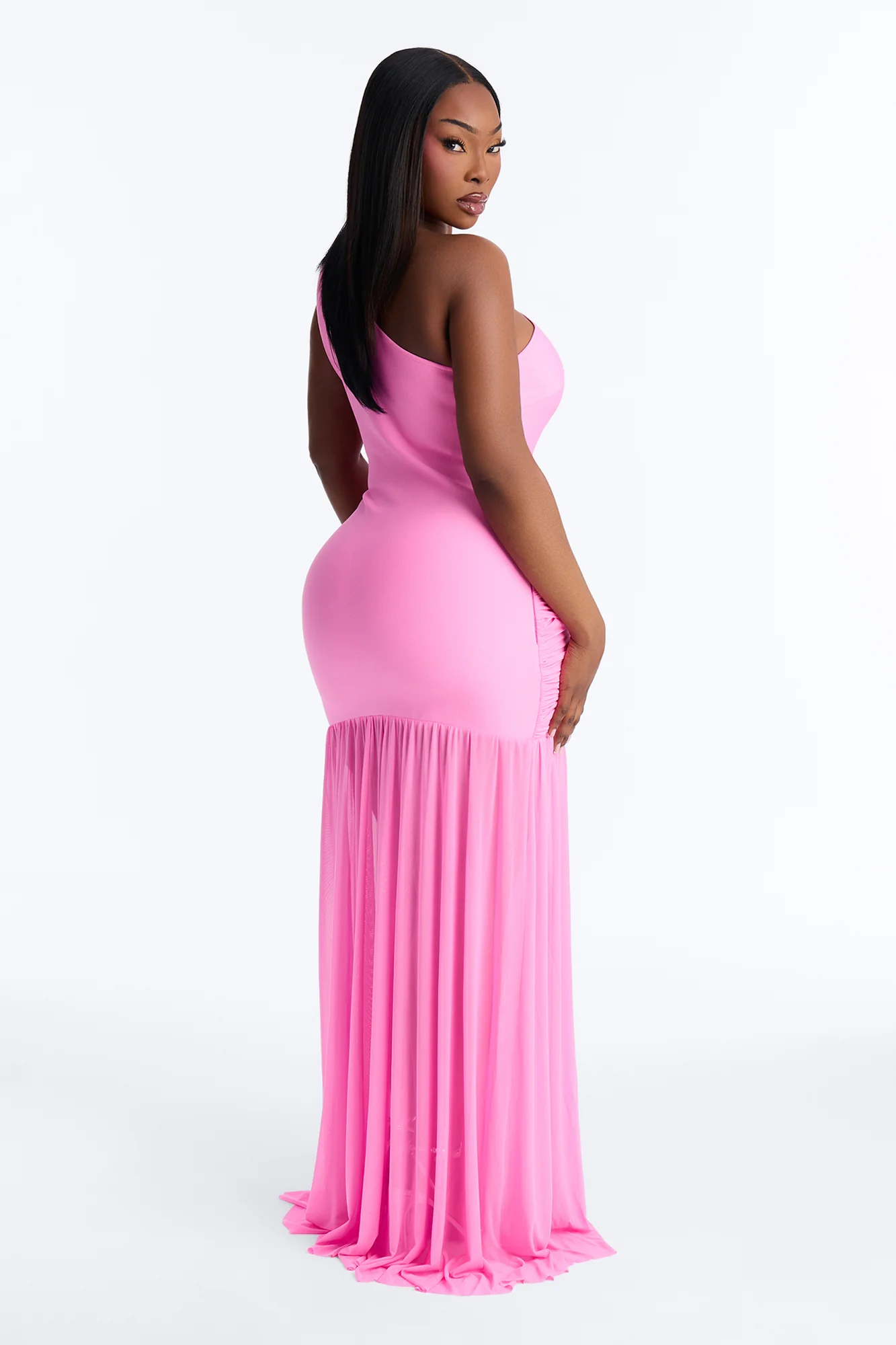 Immediate Yes Bandage Maxi Dress - Pink - Image 8