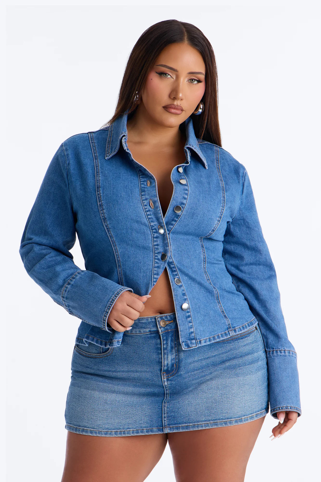In My Denim Era Shirt - Medium Wash - Image 2