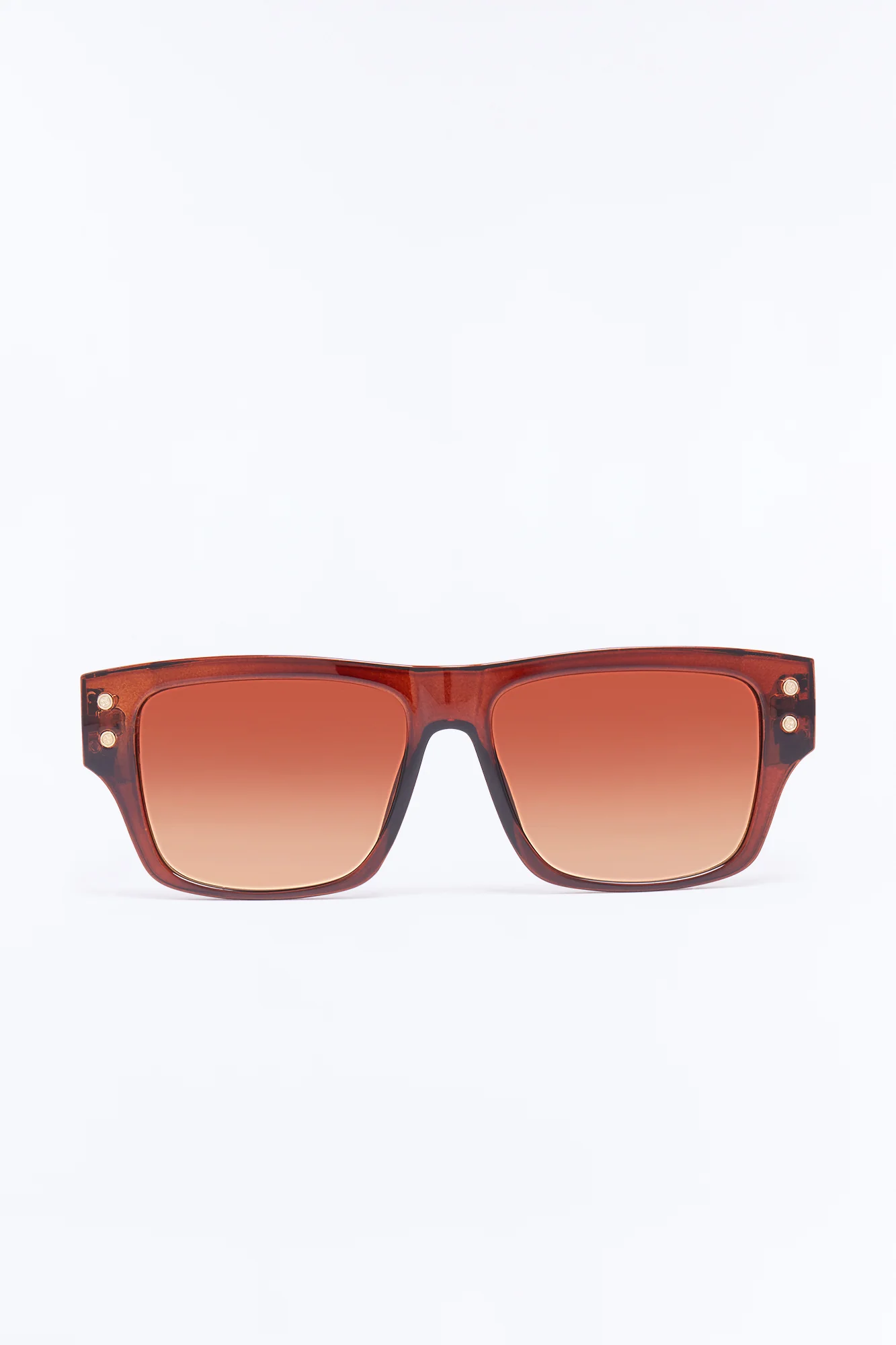 Industrial Insight Square Sunglasses - Brown - Image 3