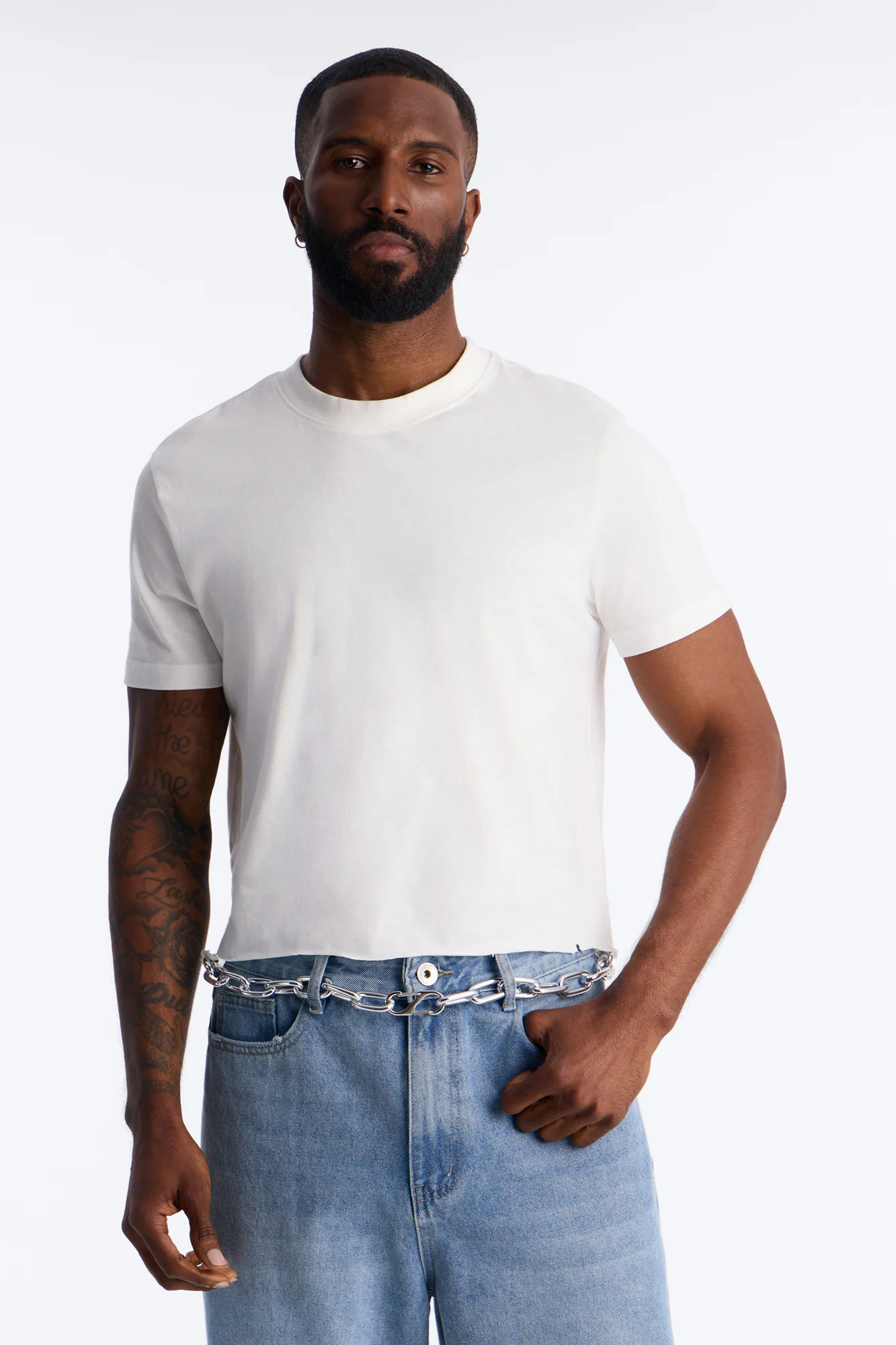 Industrial Urban Chain Belt - Silver - Image 2