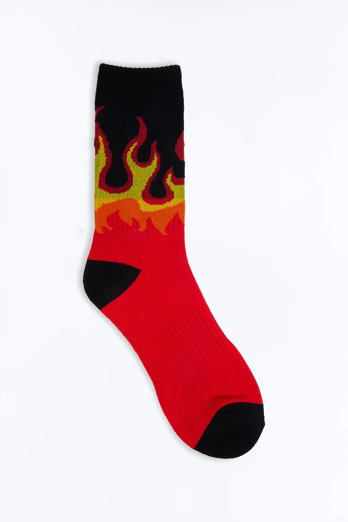 Inferno Flame Crew Socks - Multi Color