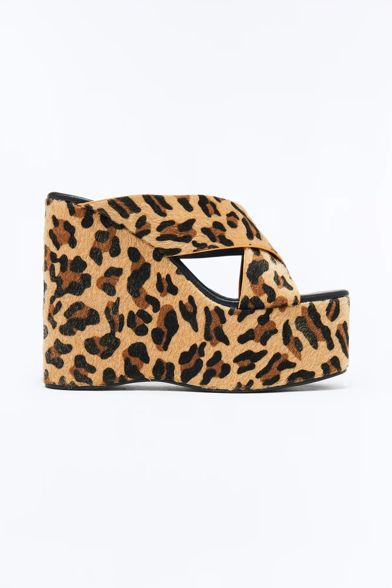 Iolana Ultra Platform Wedges - Leopard