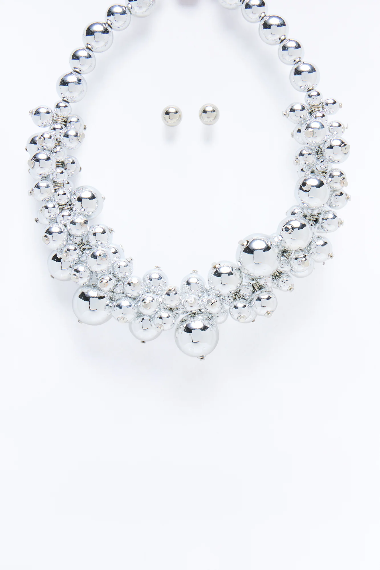Iris Hardware Necklace - Silver