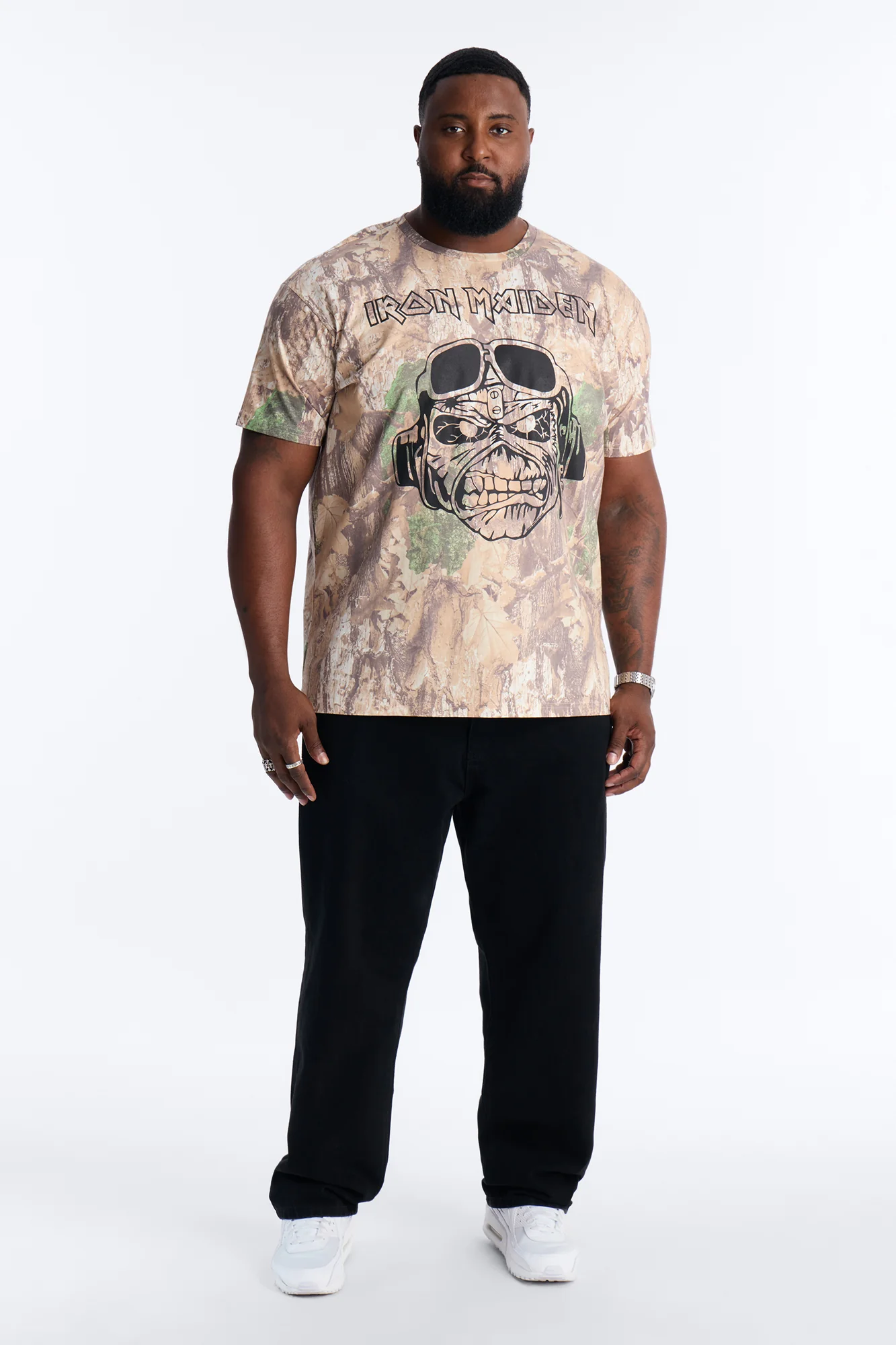 Iron Maiden Camo Short Sleeve Tee - Camouflage - Image 6