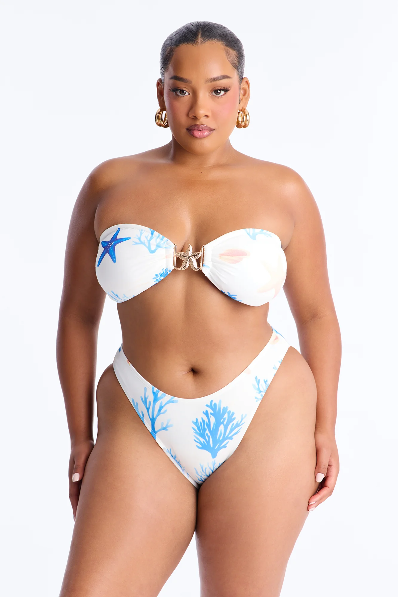 Island Nights Bikini And Sarong - White/combo - Image 8