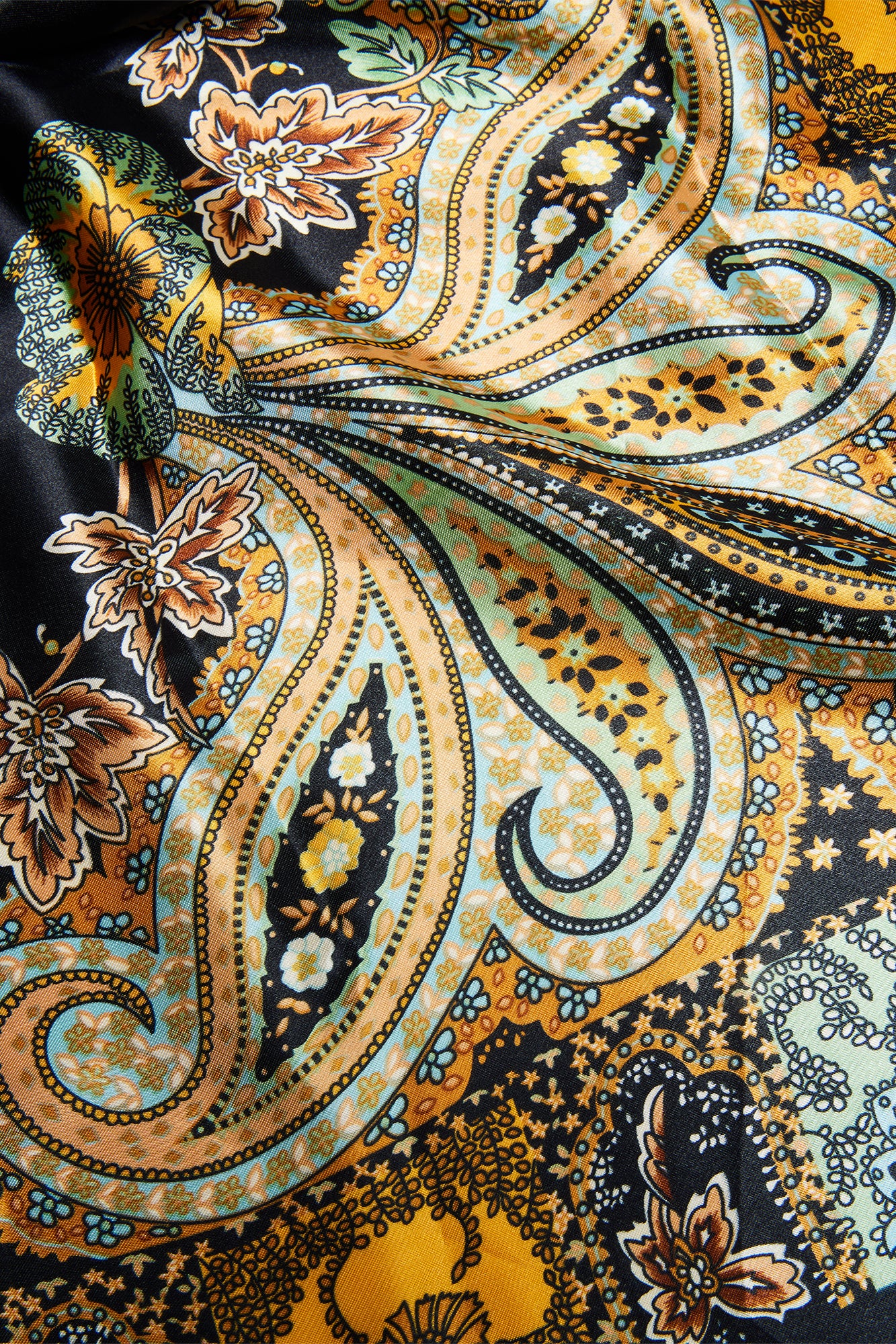 Sunny Shade Head Scarf - Brown/combo - Image 4