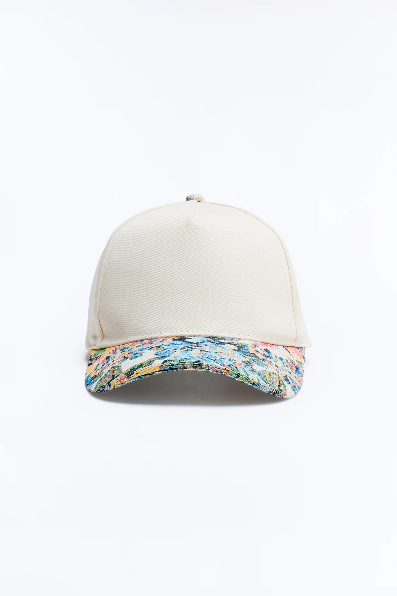 It's Giving Spring Baseball Hat - Cream/combo