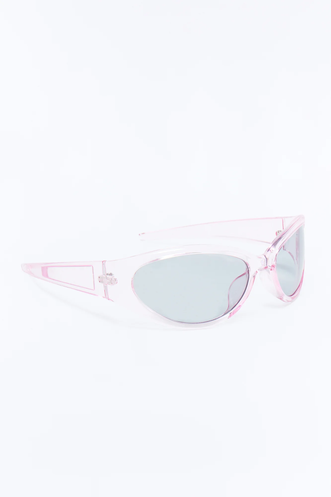 Jelly Bean Shield Sunglasses - Pink - Image 4