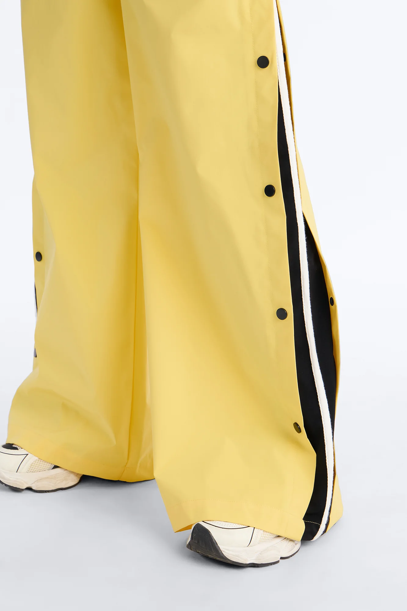 Jennie Snap Button Track Pant - Yellow - Image 3