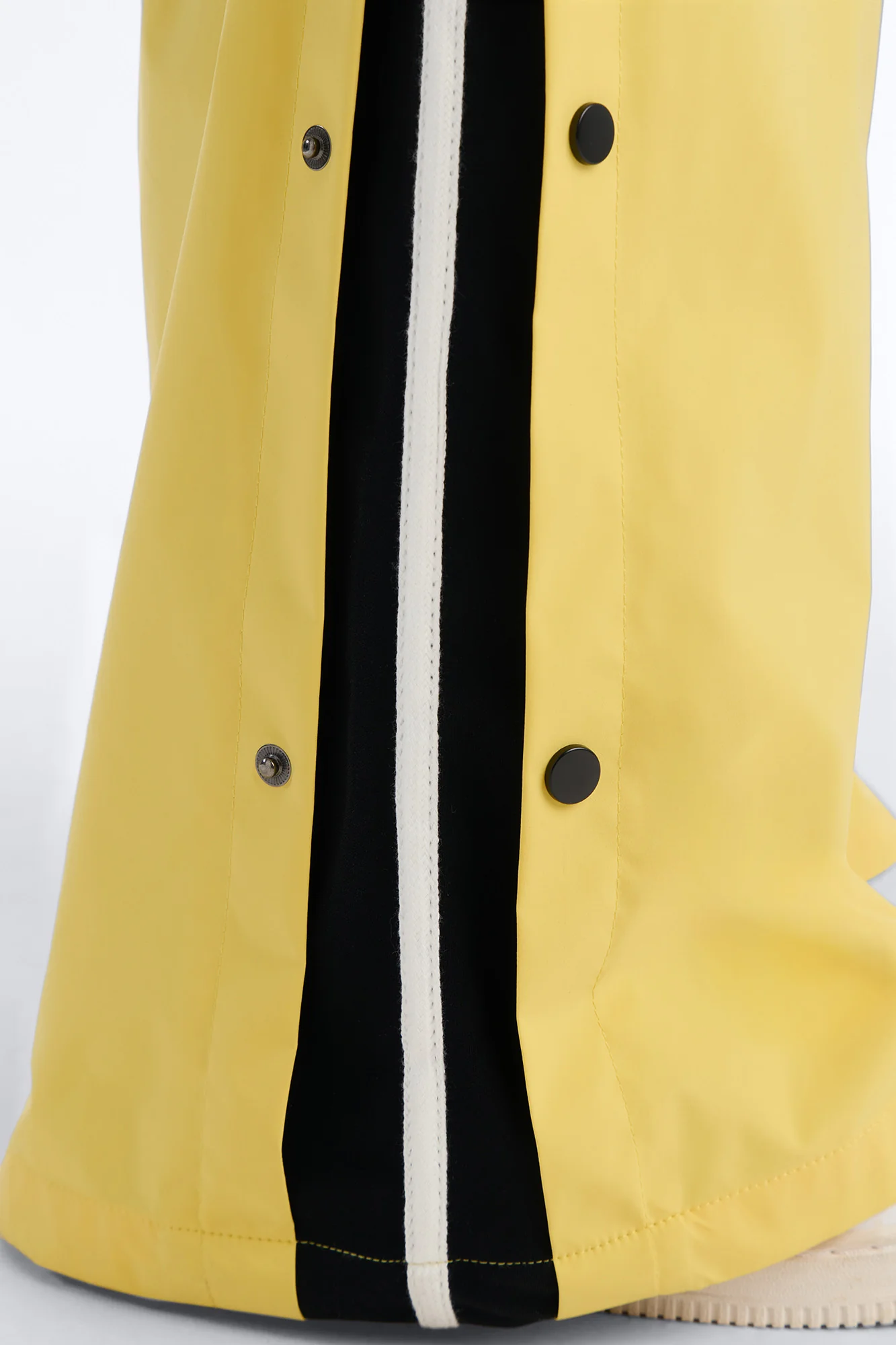 Jennie Snap Button Track Pant - Yellow - Image 7