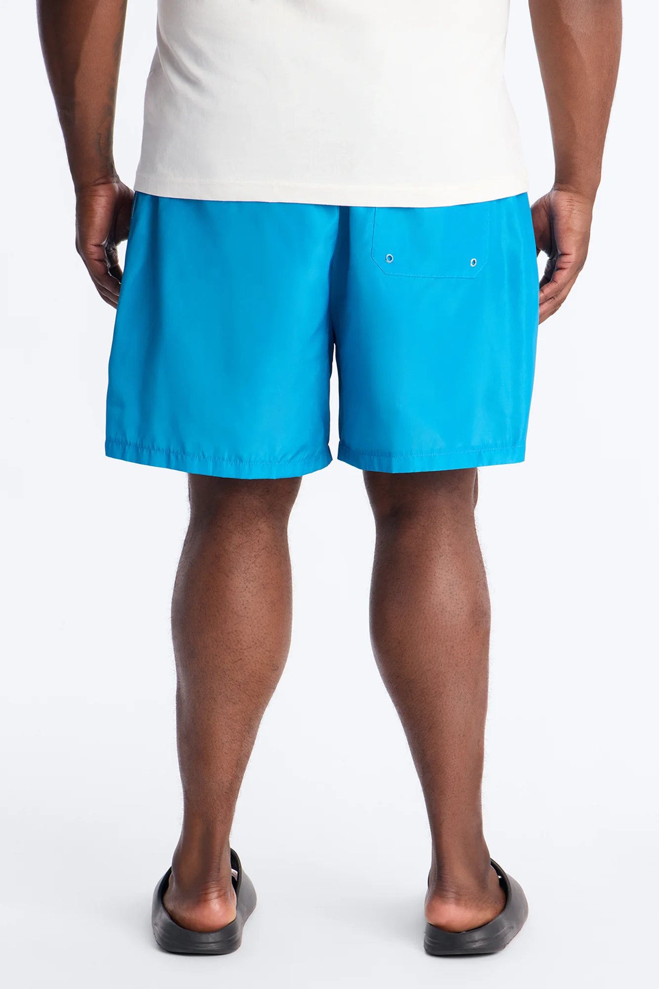 Jesus Is King Swim Trunk 7″ - Blue - Image 11