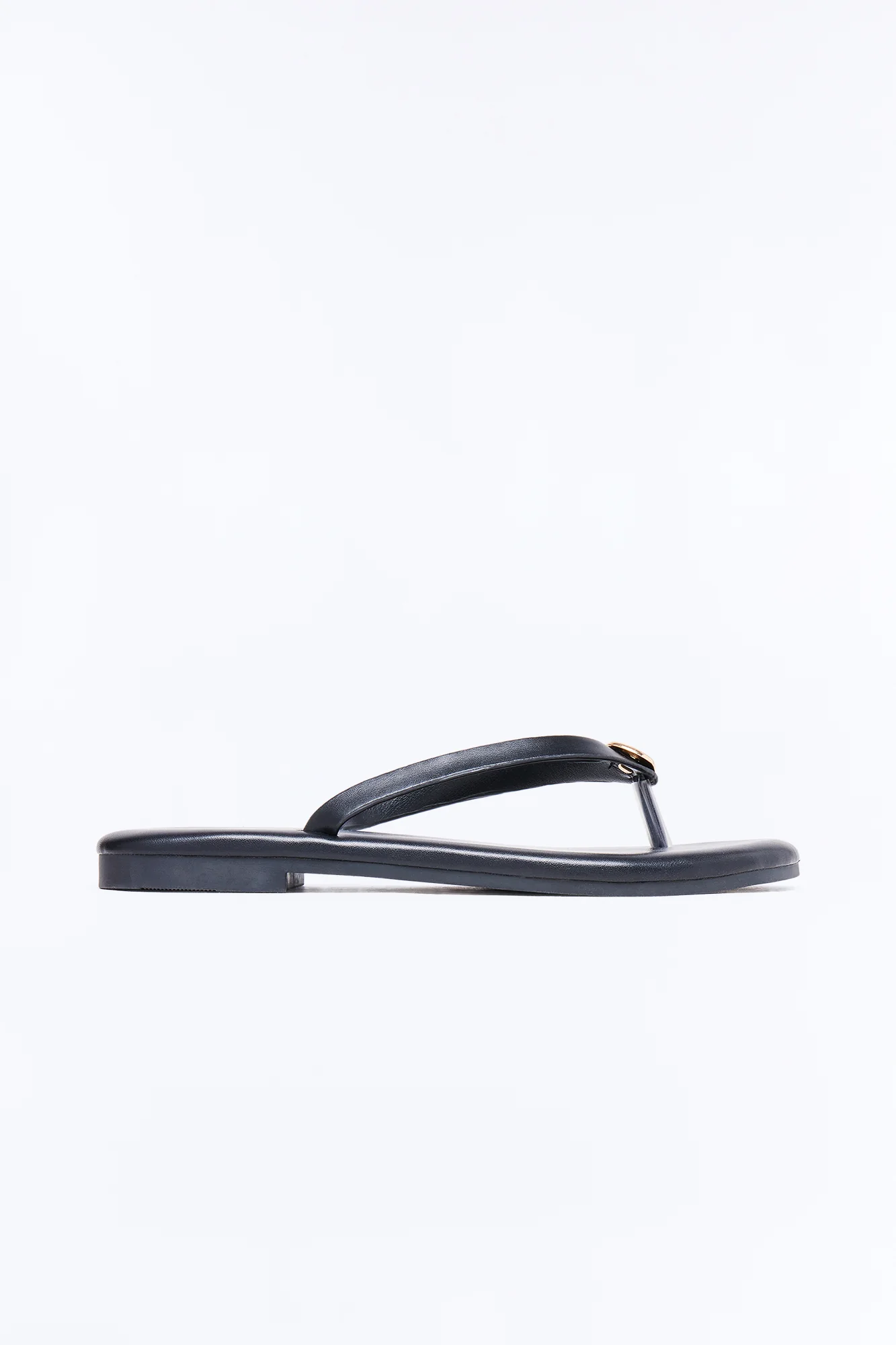 Kacee Stud Flip Flops - Black