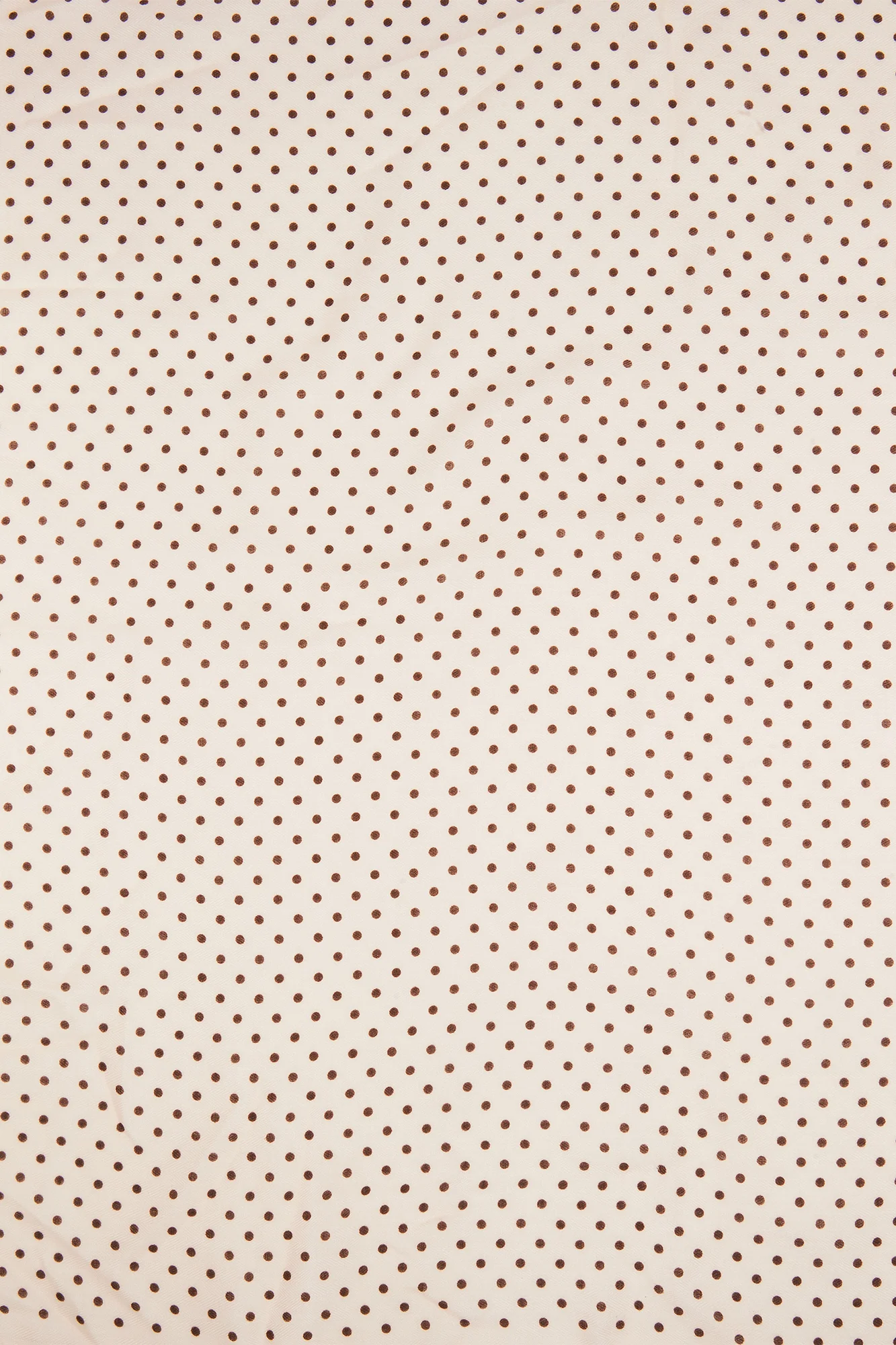 Kaitlyn Polka Dot Head Scarf - Taupe - Image 4