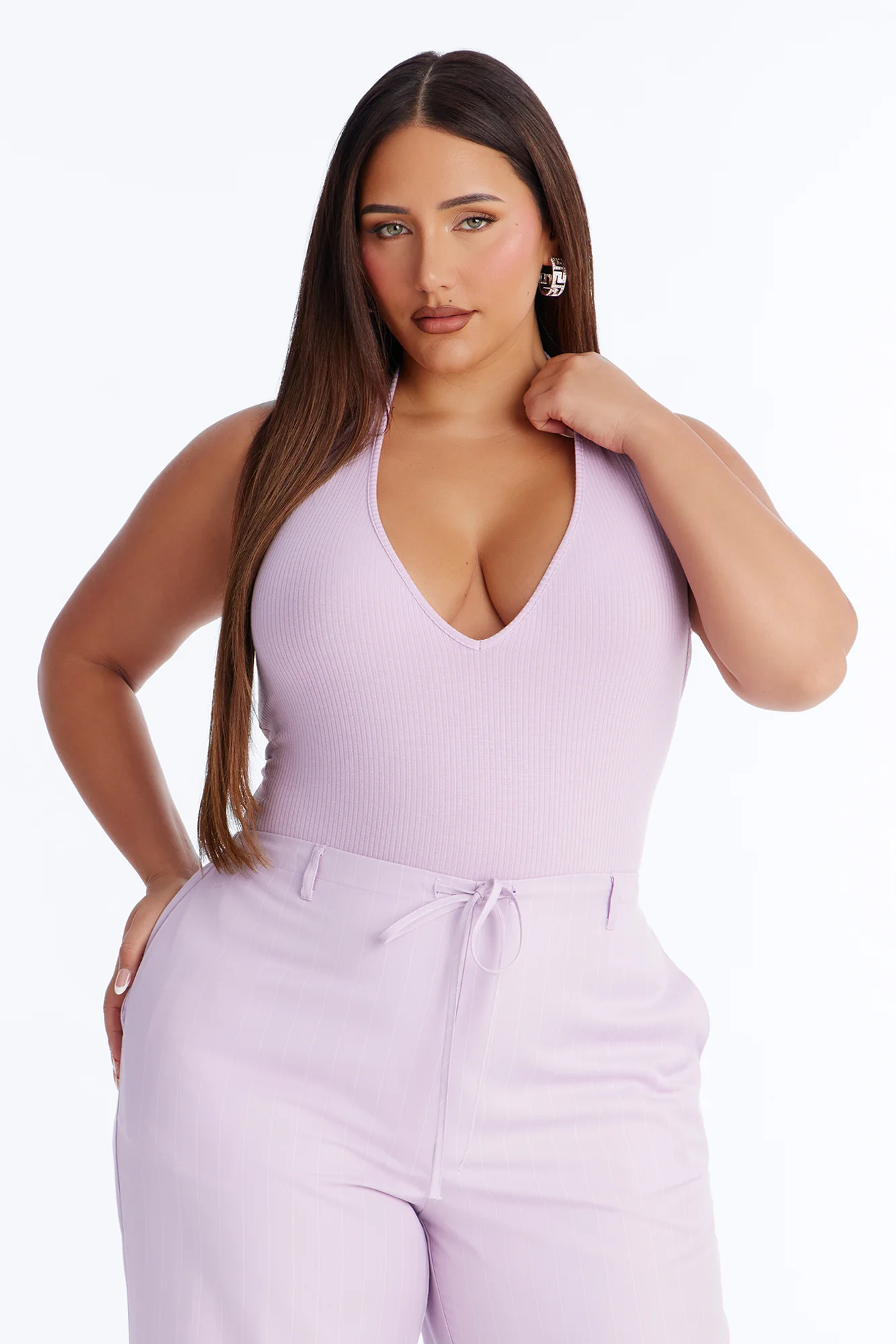 Karol Halter Bodysuit - Lilac - Image 7