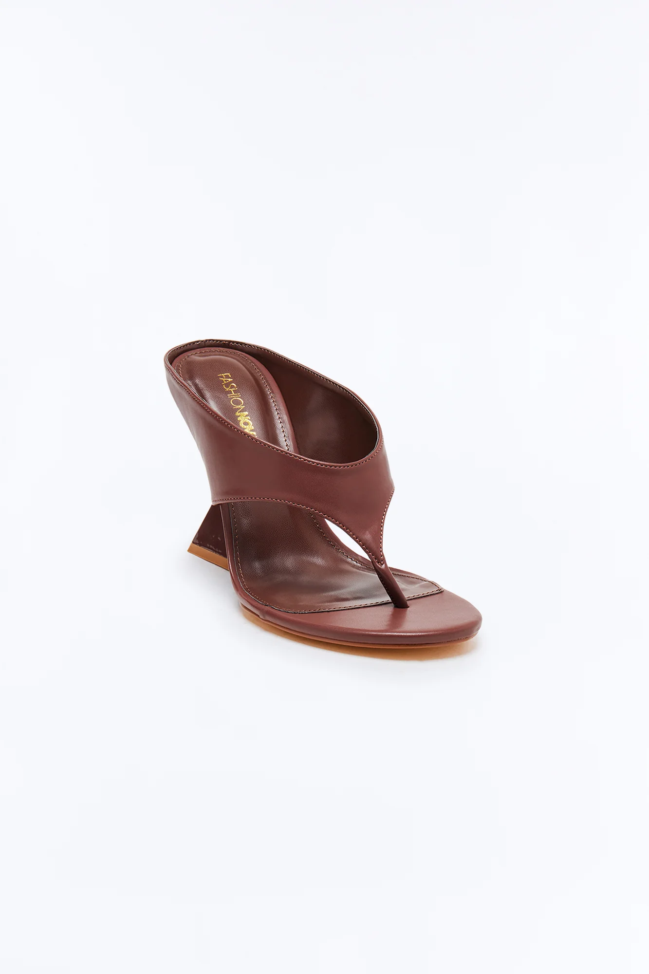 Kaykay Thong Novelty Wedges - Brown - Image 2