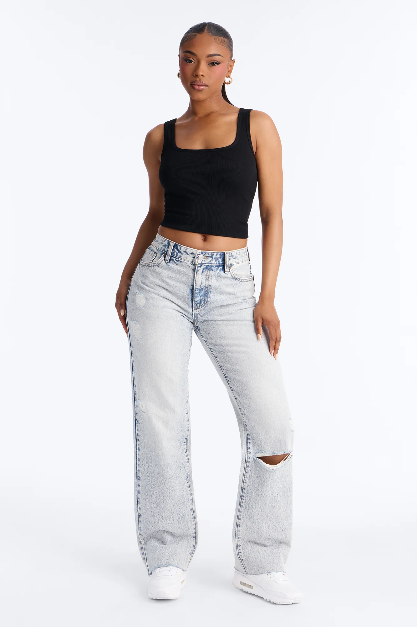 Keep It Classic Basic Tank Top - Black - Image 2
