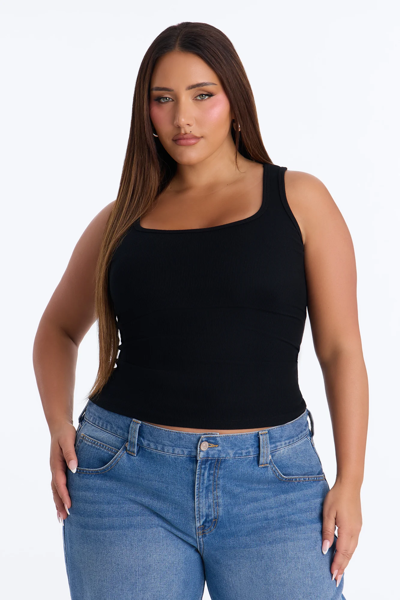 Keep It Classic Basic Tank Top - Black - Image 4