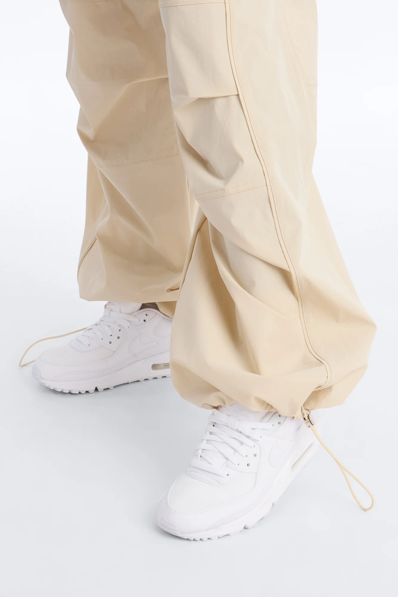 Keep It Moving Windbreaker Lounge Pant - Sand - Image 4