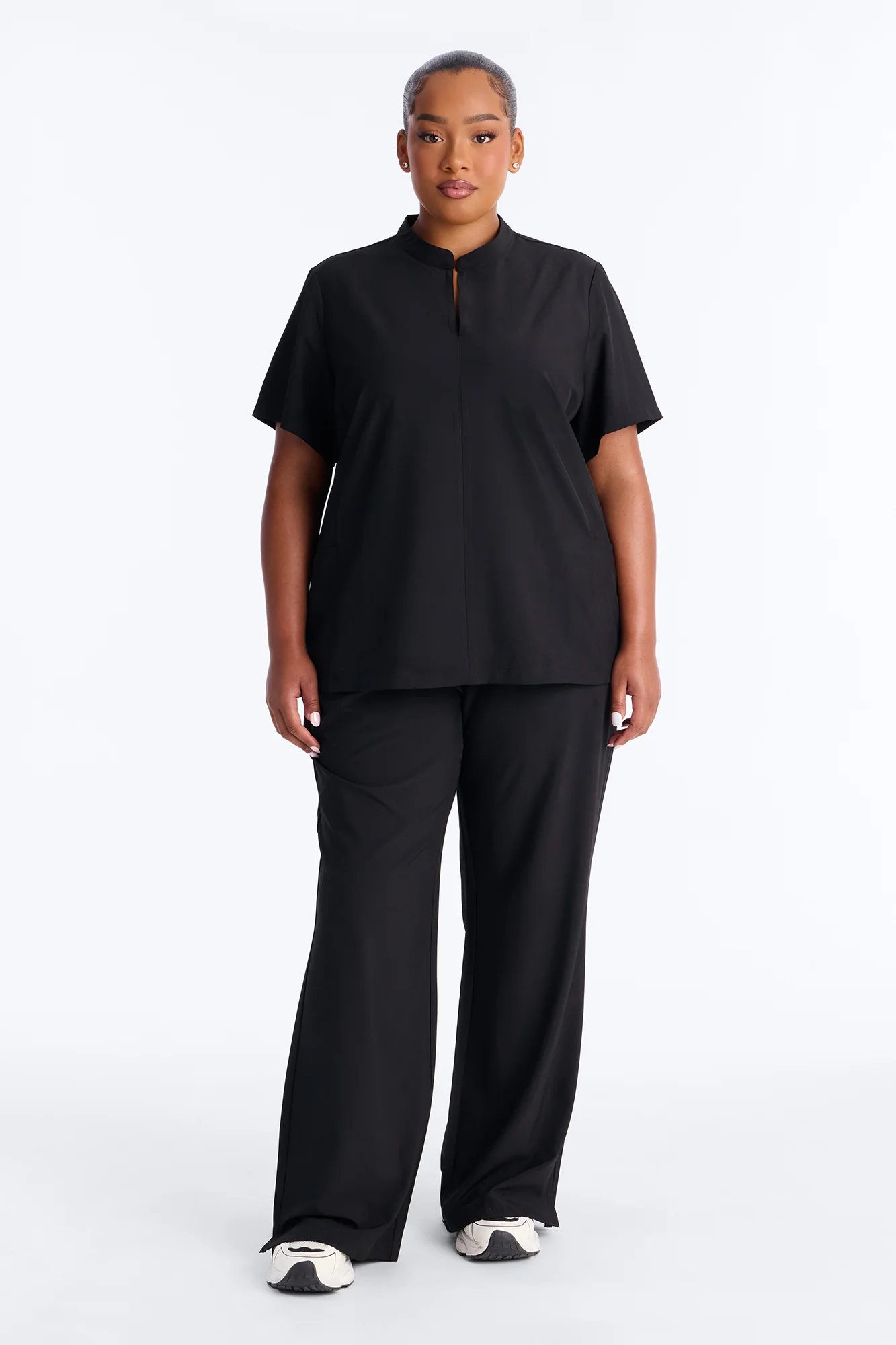 Keep It Professional Scrub Set - Black - Image 4