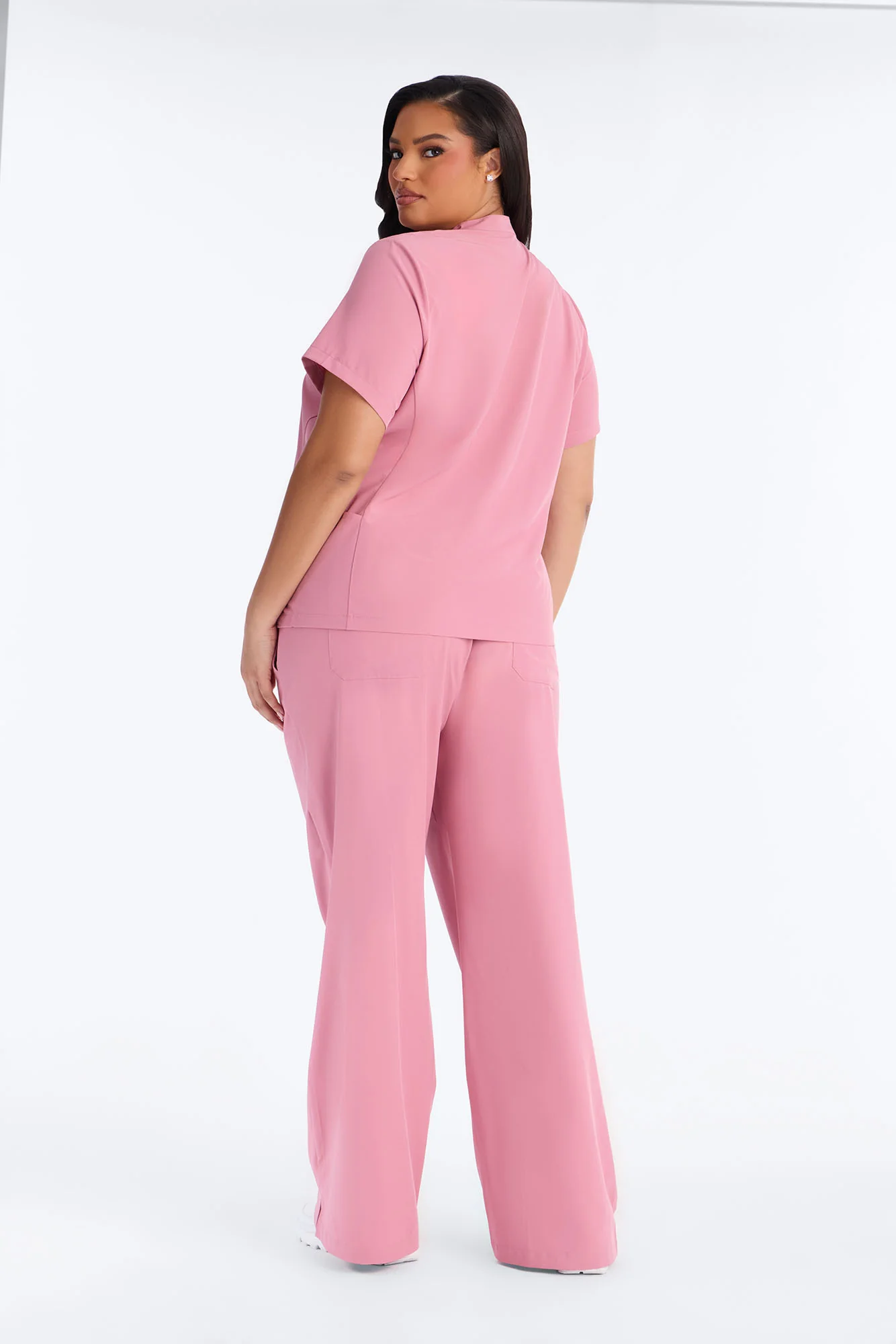 Keep It Professional Scrub Set - Mauve - Image 7