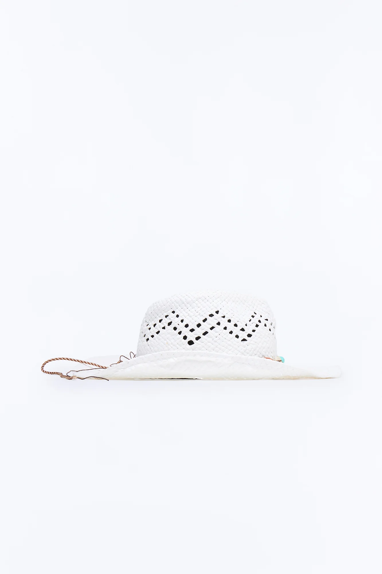 Keep Up With It Straw Cowboy Hat - White - Image 5