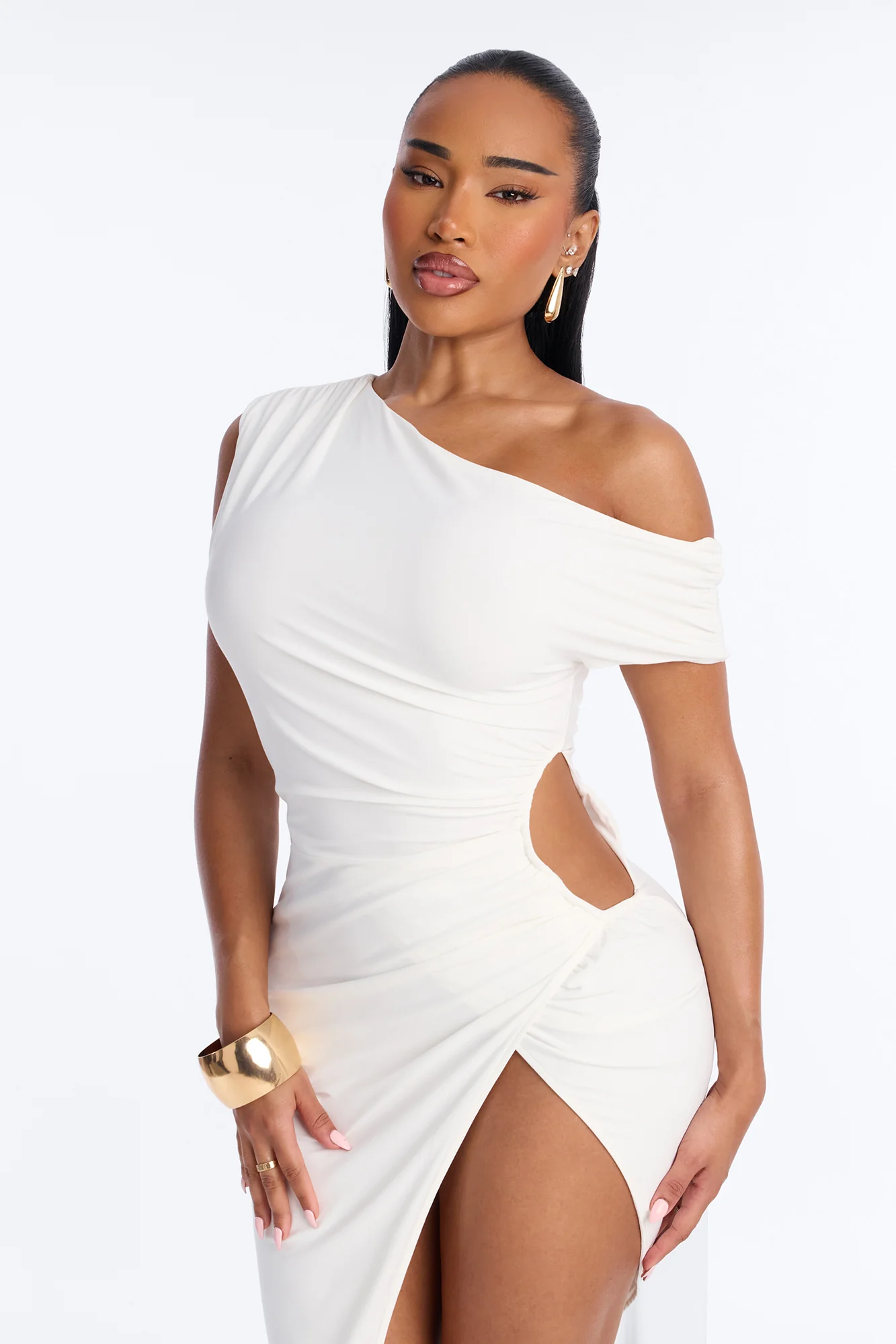 Keep Walking Maxi Dress - White - Image 2