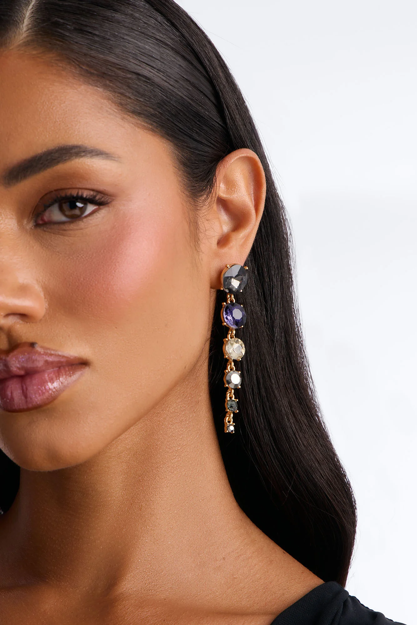 Keep Your Sparkle Earrings - Blue/combo