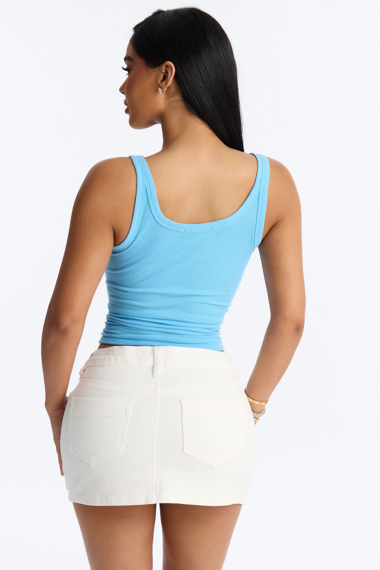 Kennedi Tank Top - SkyBlue - Image 4
