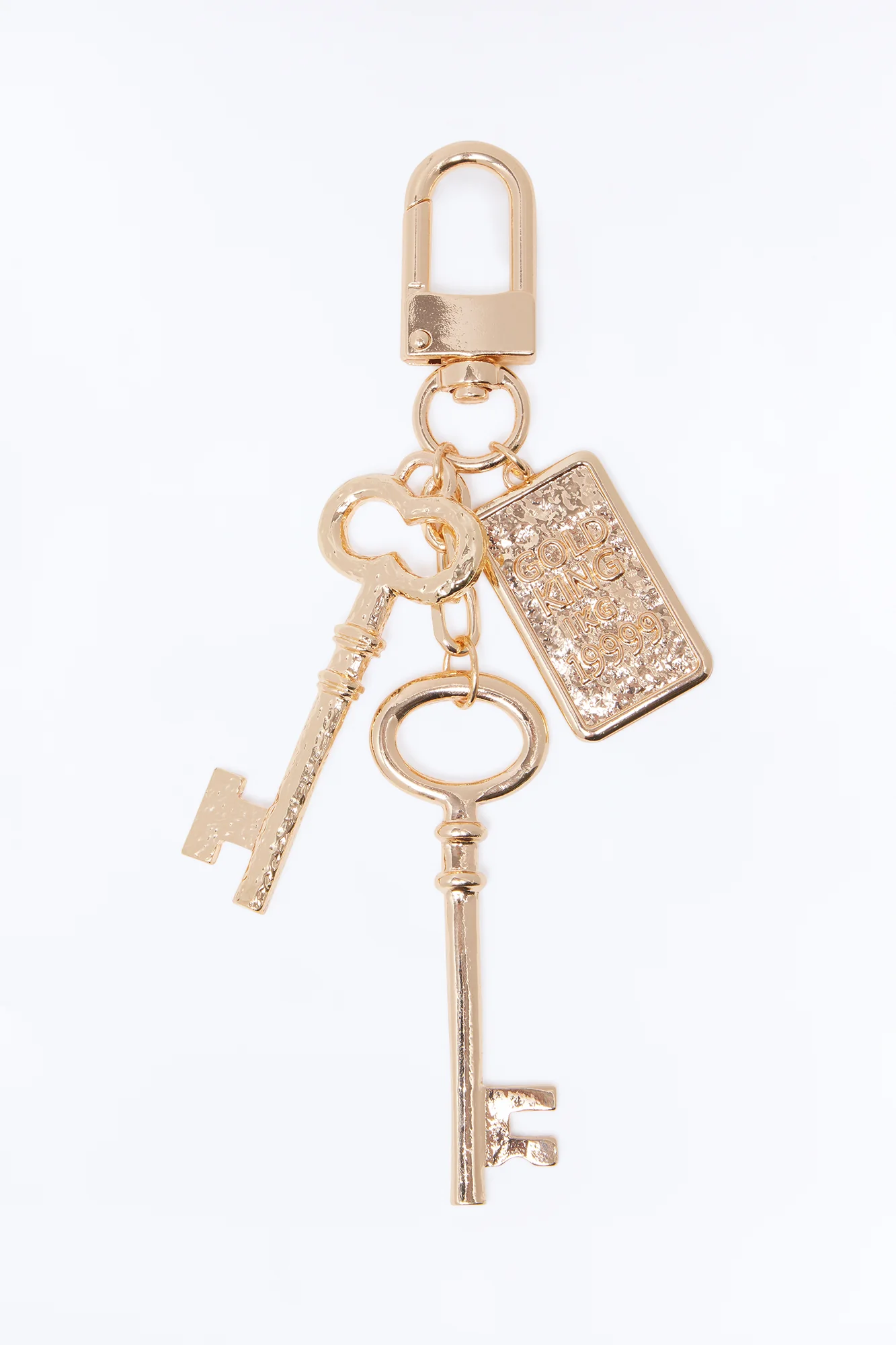Keys To The Vault Keychain - Gold