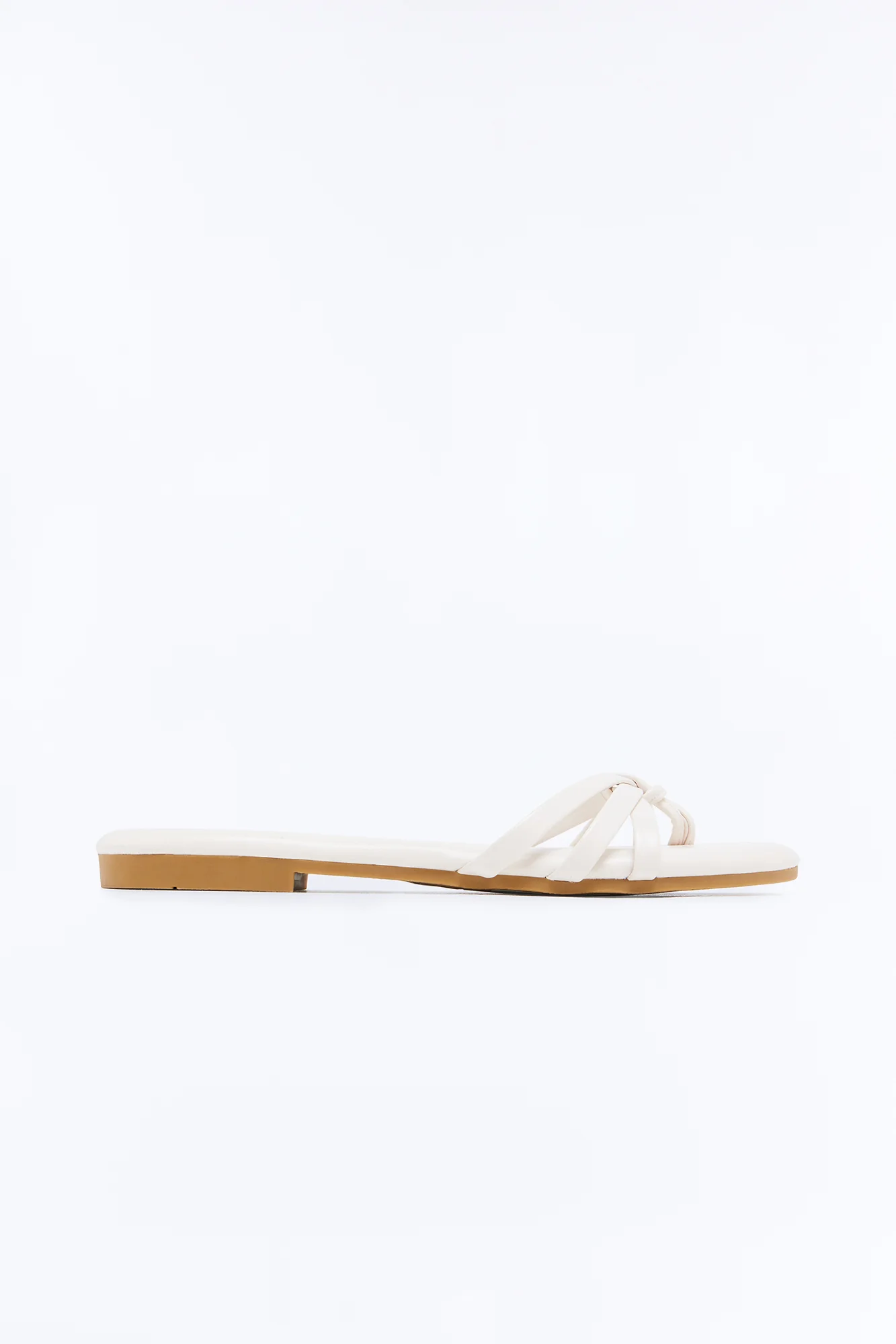 Khana Flip Flops - Ivory