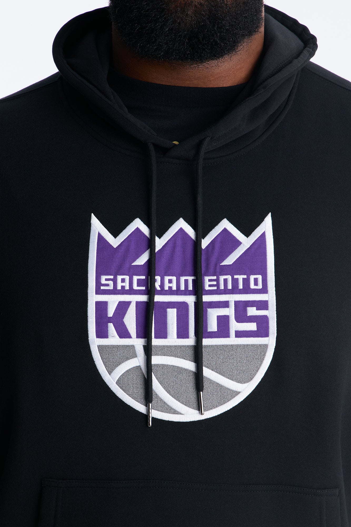 Kings Old English Embroidery Hoodie - Black - Image 6