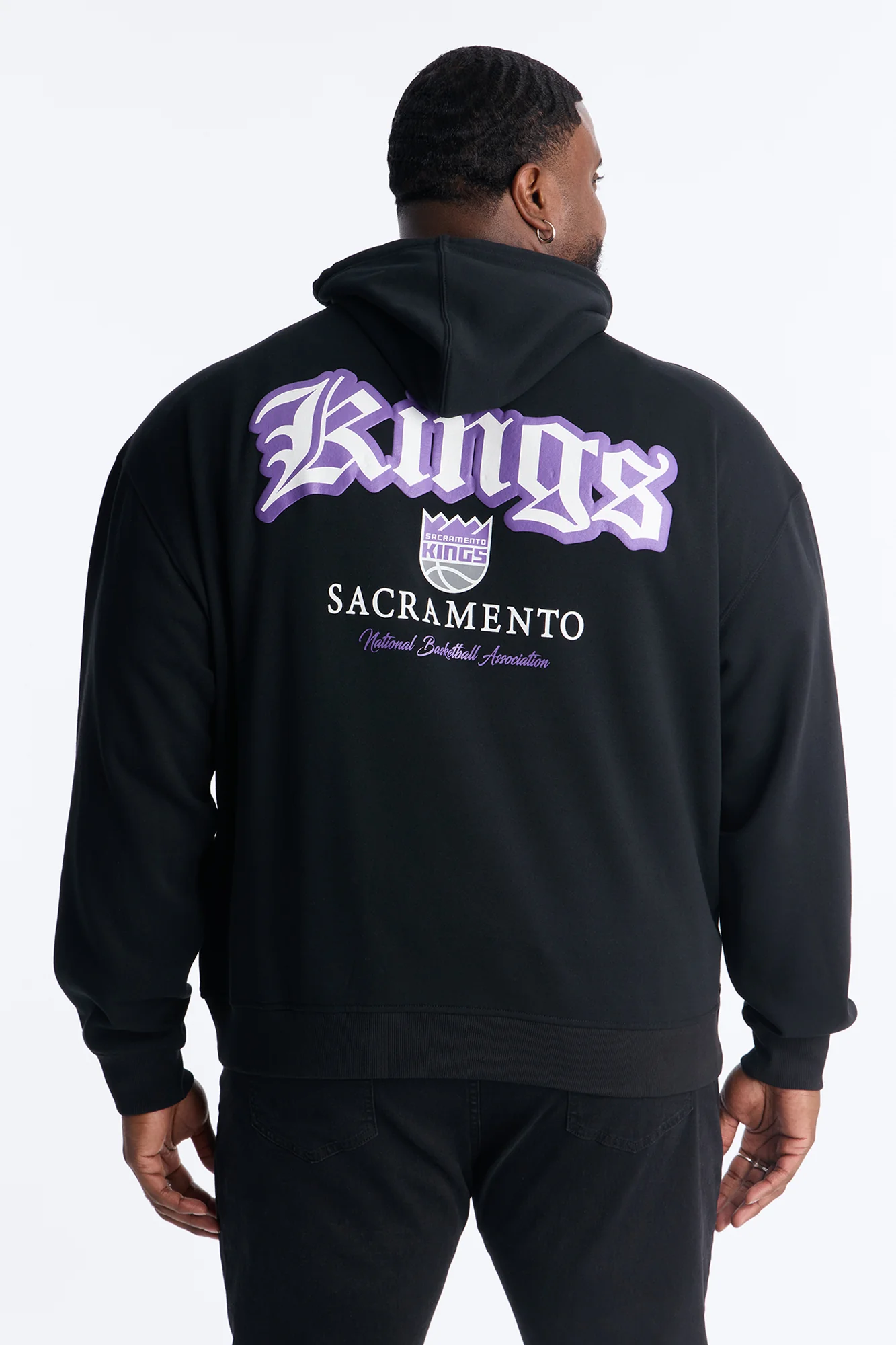 Kings Old English Embroidery Hoodie - Black - Image 7
