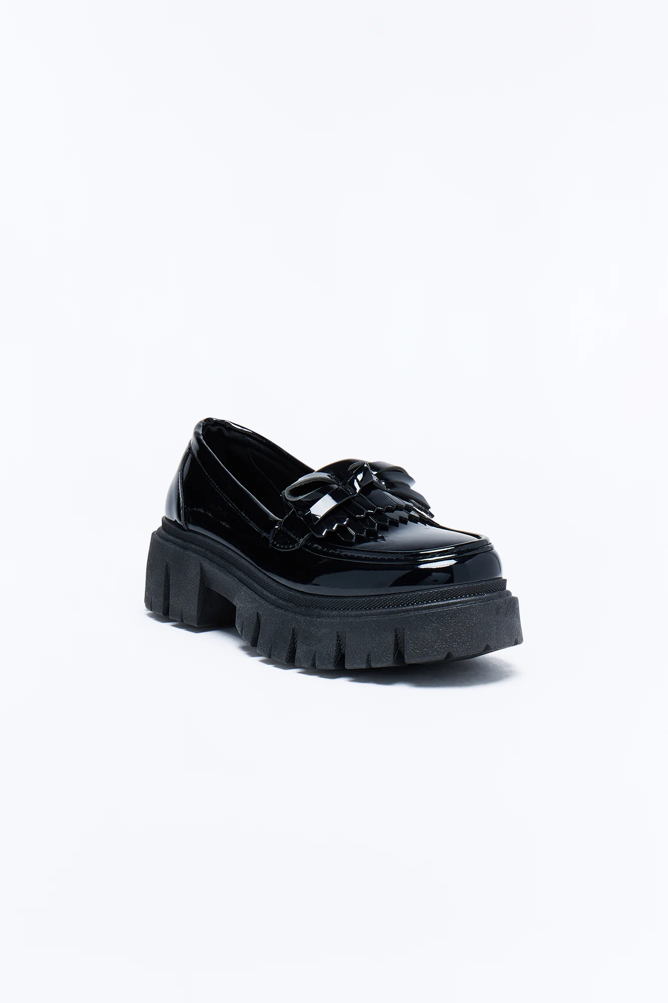 Knox Plaftorm Loafers - Black - Image 2