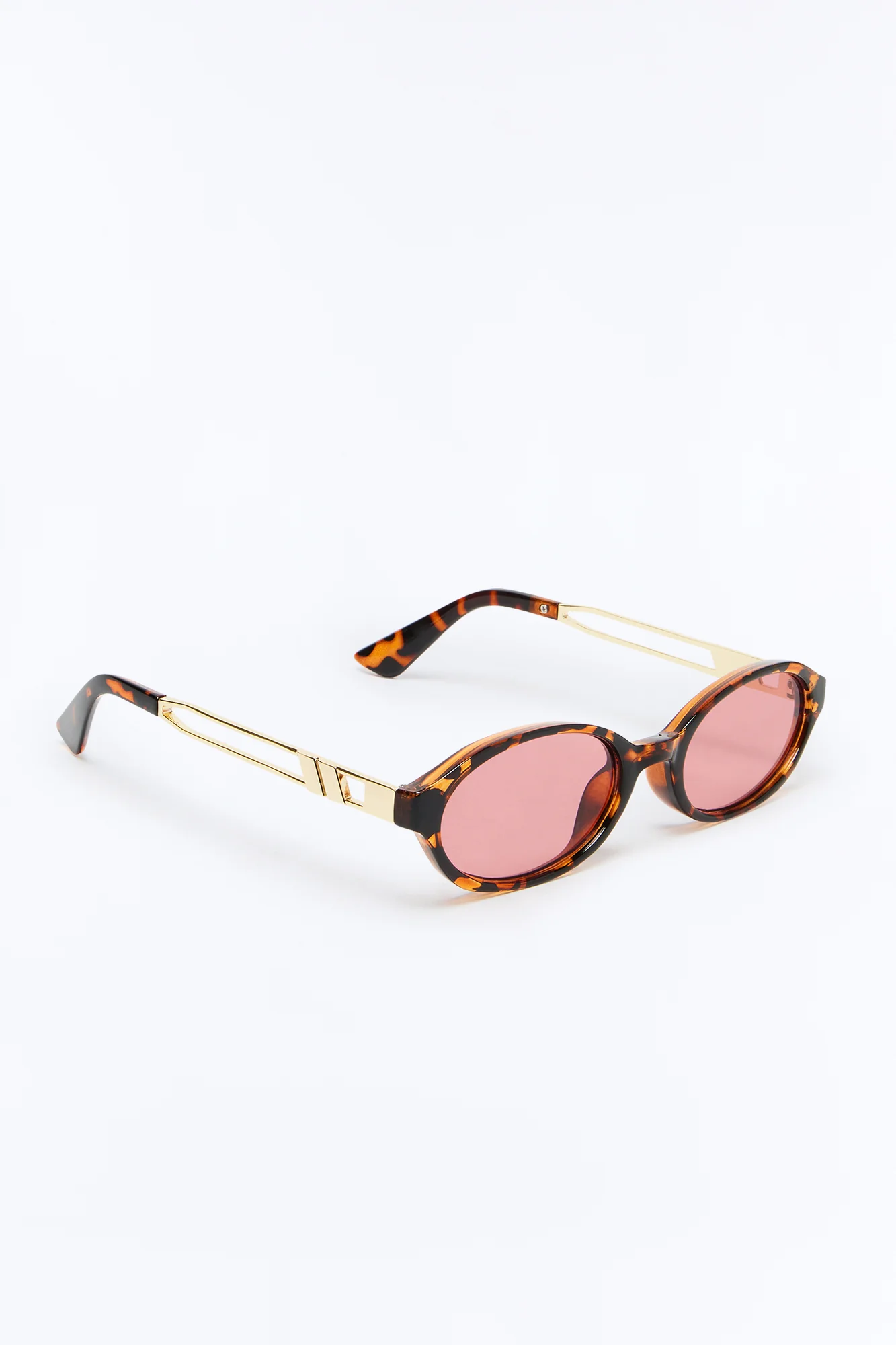 Lady Linsey Round Sunglasses - Tortoise - Image 4