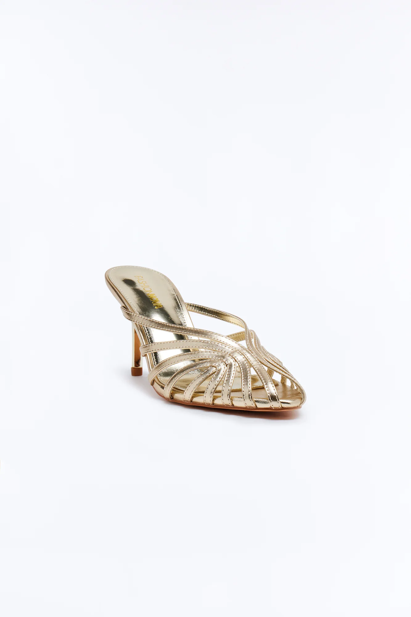 Larken Stiletto Pumps - Gold - Image 2