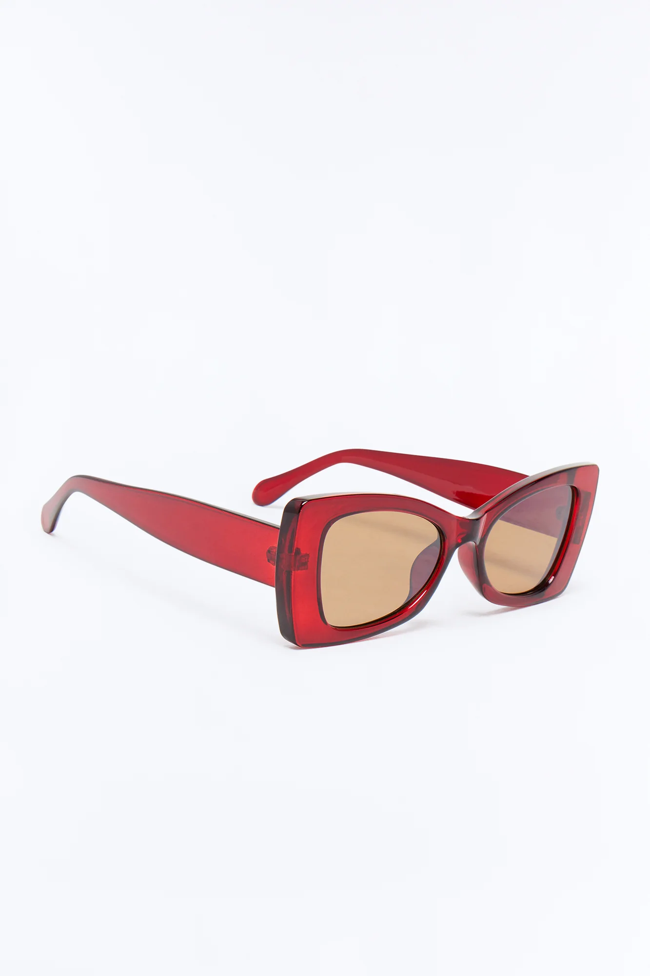 Leading The Way Sunglasses - Burgundy - Image 4