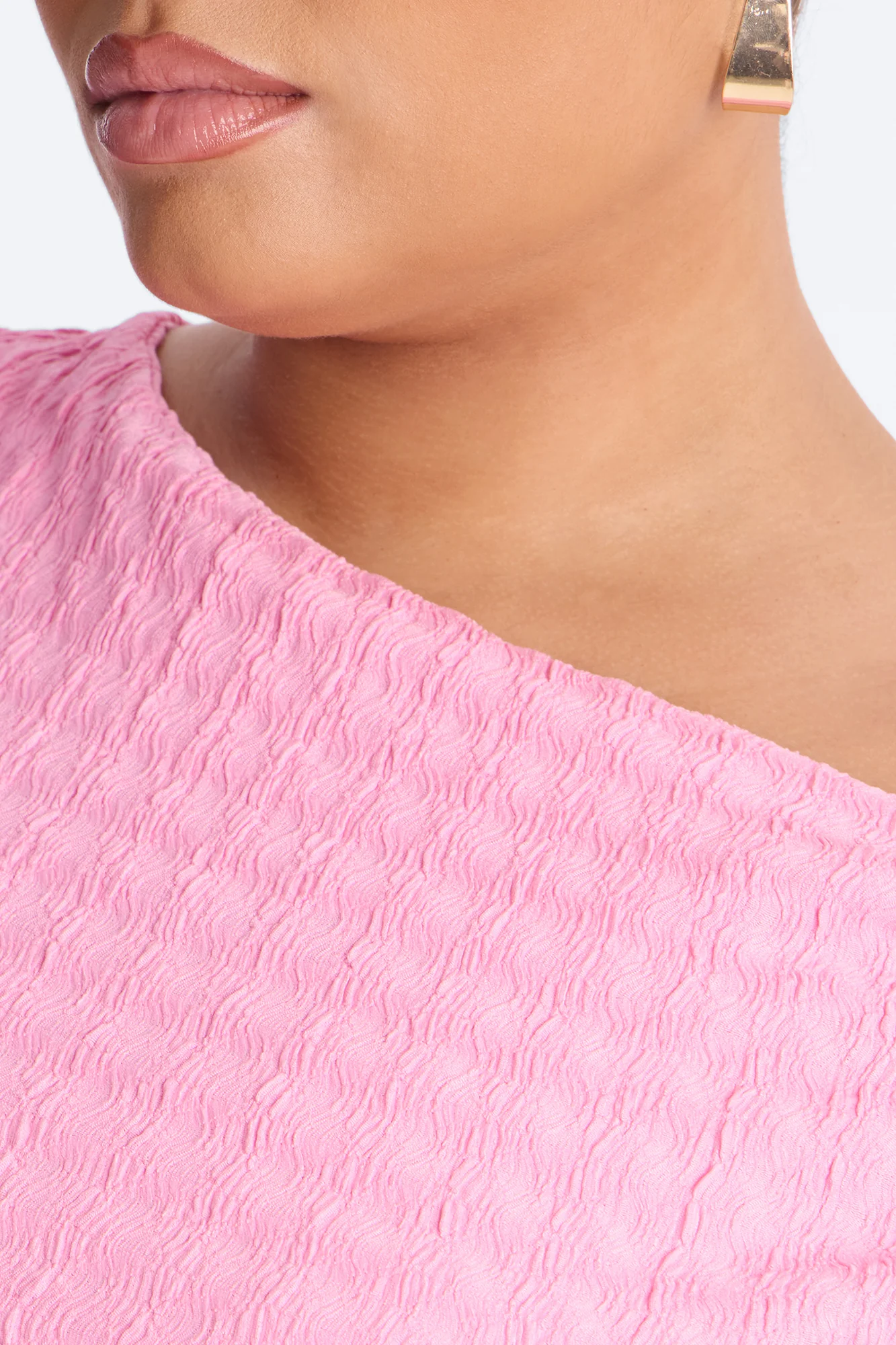 Leona Jacquard Maxi Skirt Set - Pink - Image 6