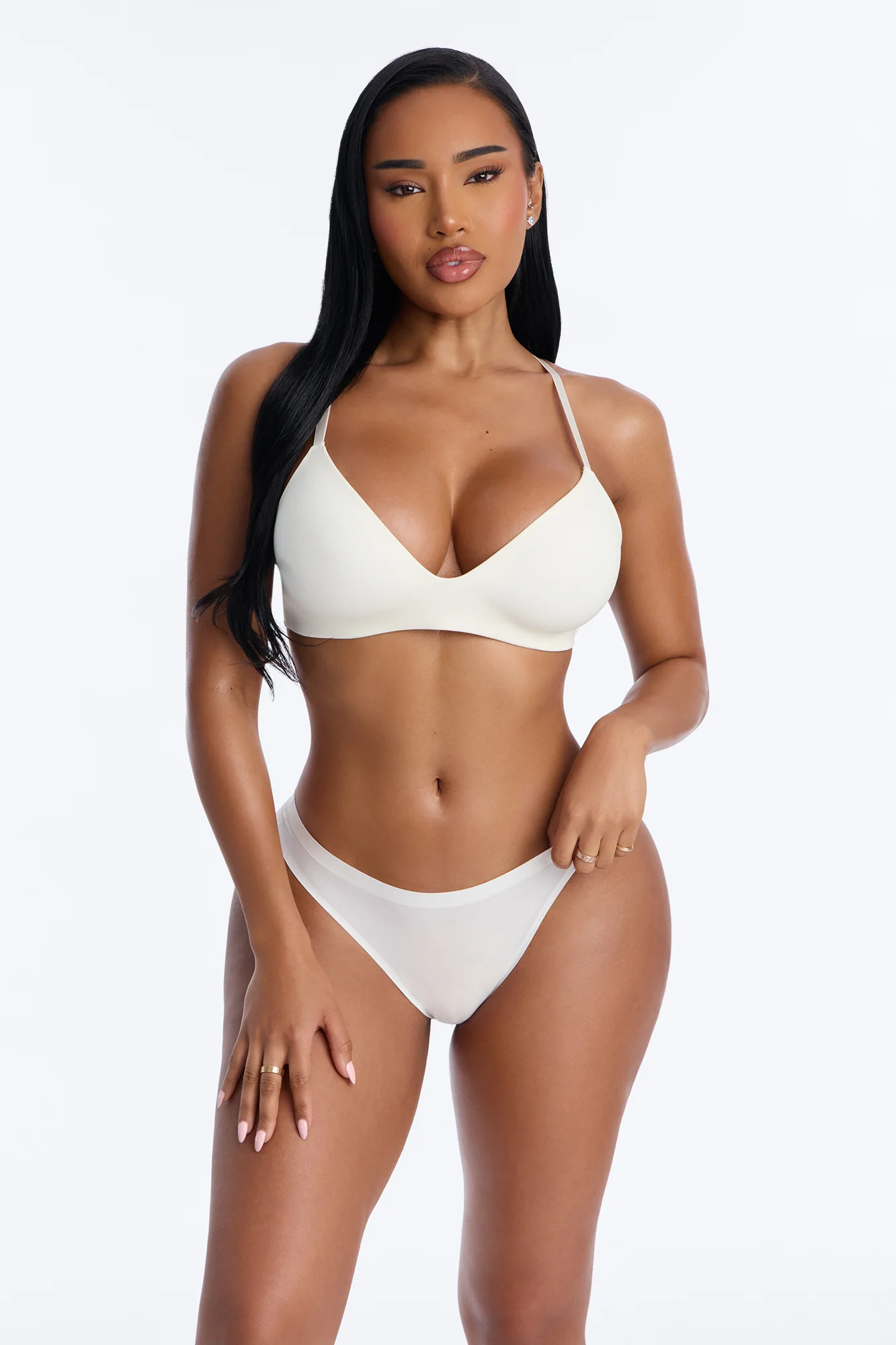 Let Me Live Wireless Bra - Marble - Image 2