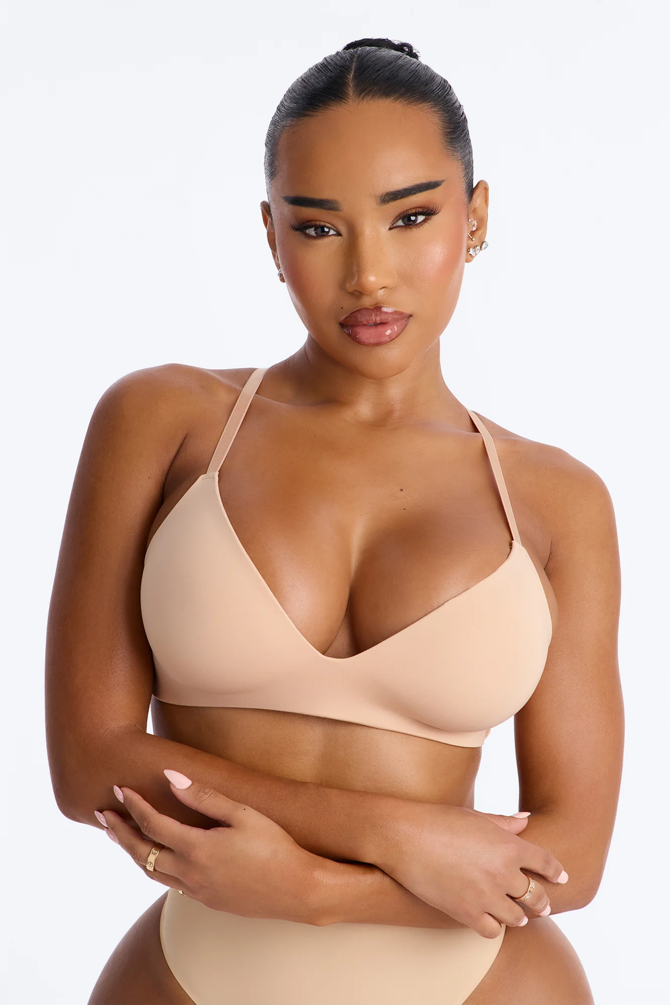 Let Me Live Wireless Bra - Nude