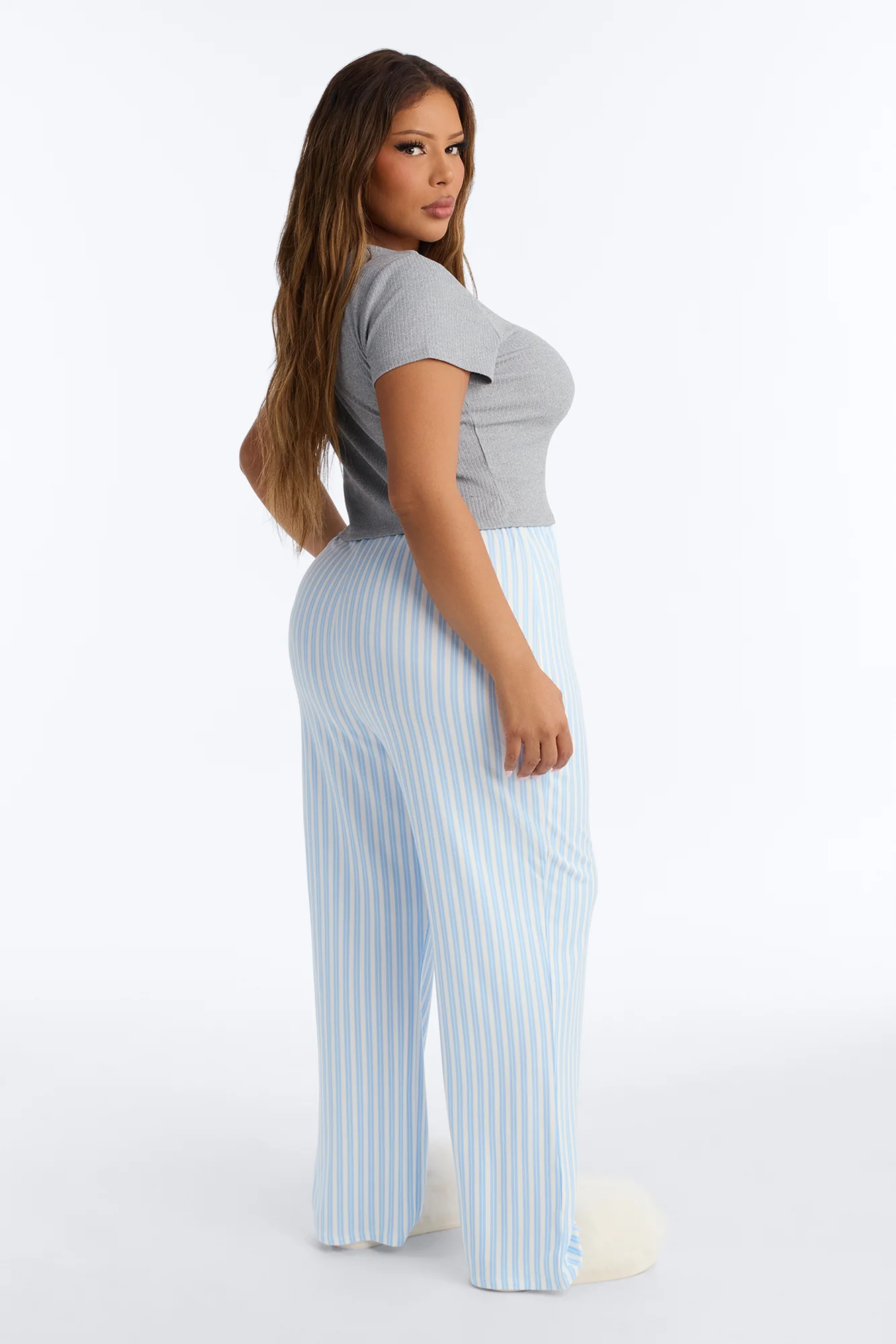 Let Me Sleep Boxer PJ Pant Set - Blue/combo - Image 8