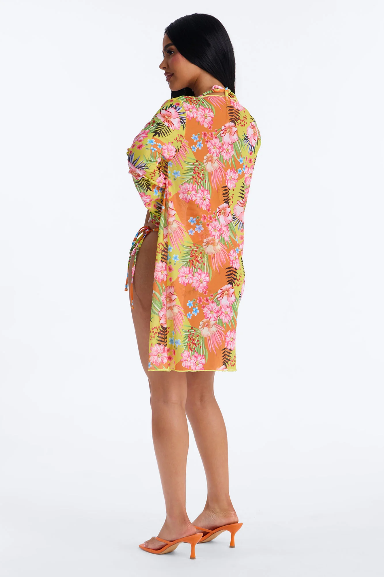 Let's Get Away Together Bikini And Coverup - Multi Color - Image 6