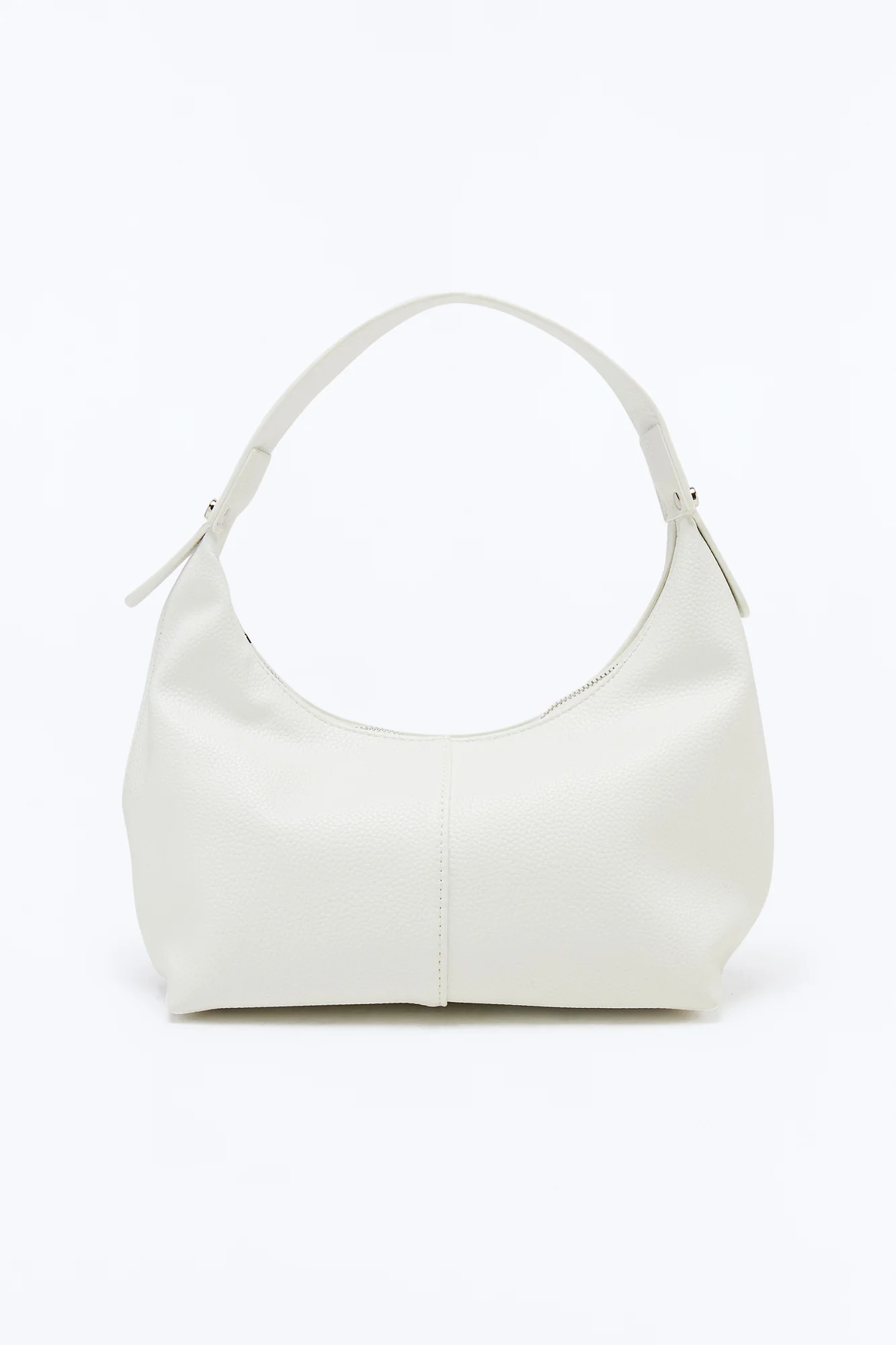 Let's Talk Essentials Faux Leather Bag - White - Image 3