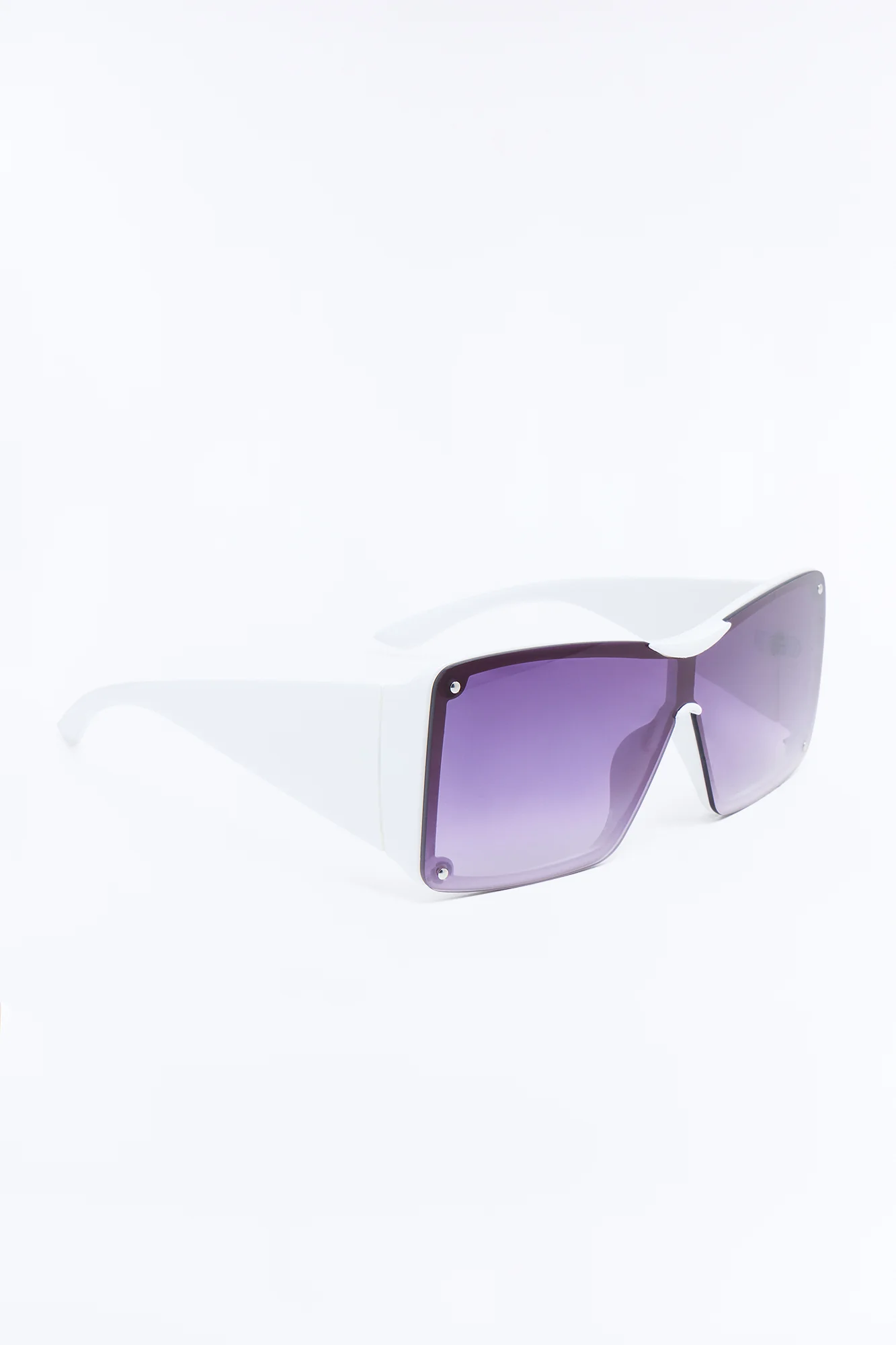 Leveled Up Sunglasses - White - Image 4