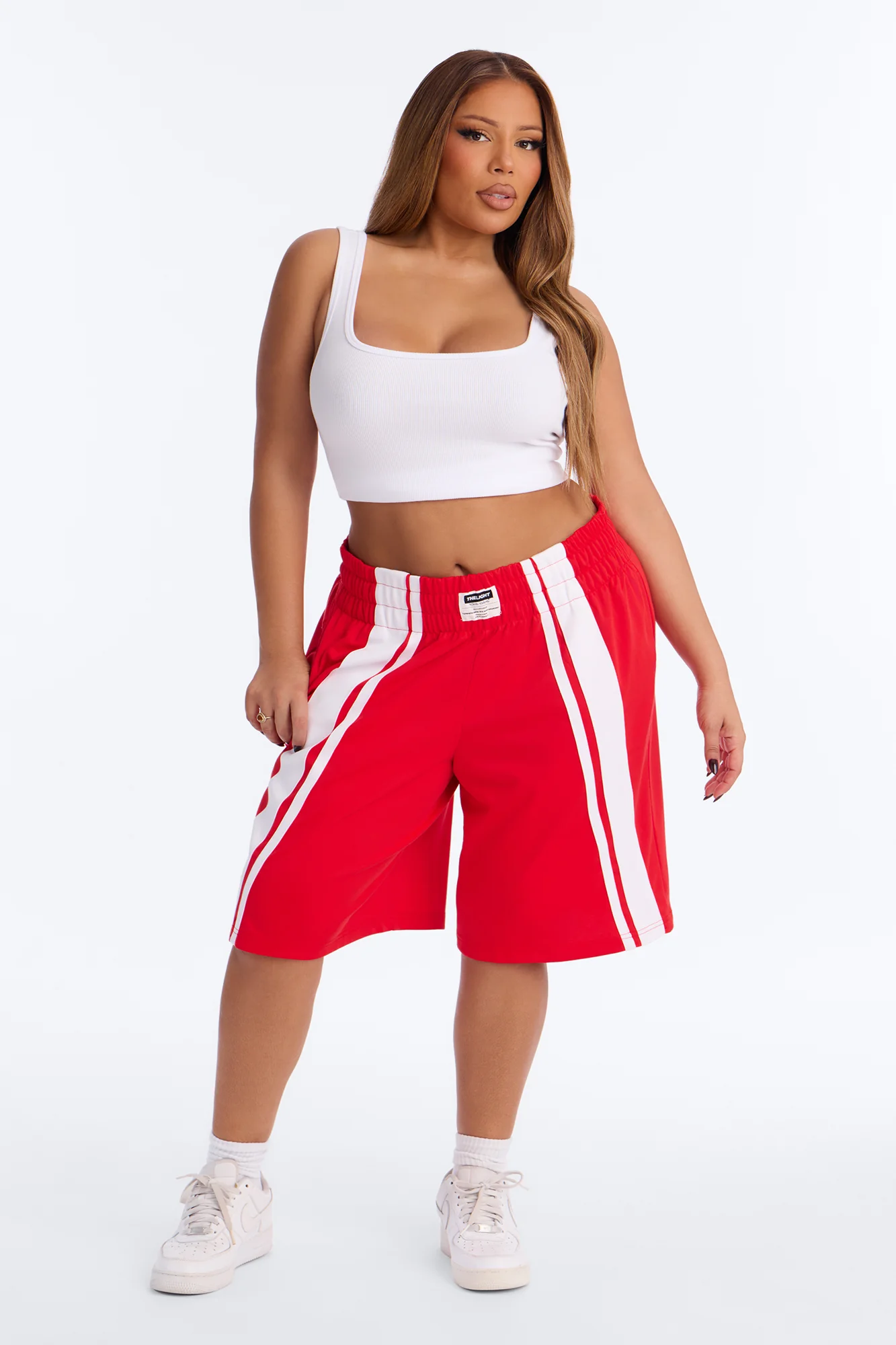 Leyla Boxer Short - Red - Image 5